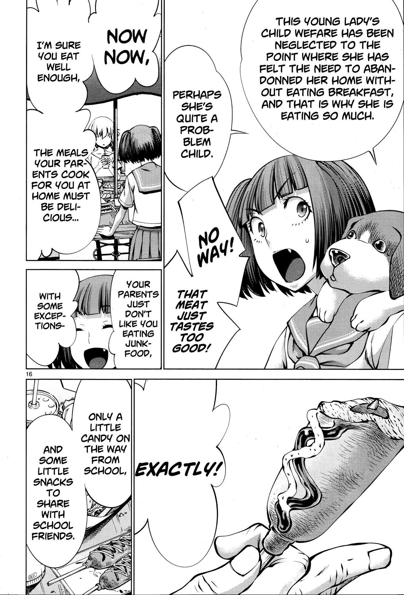 Killing Bites Chapter 69 page 16 - Chapter 69: "I Was Desperate to Endure It"
