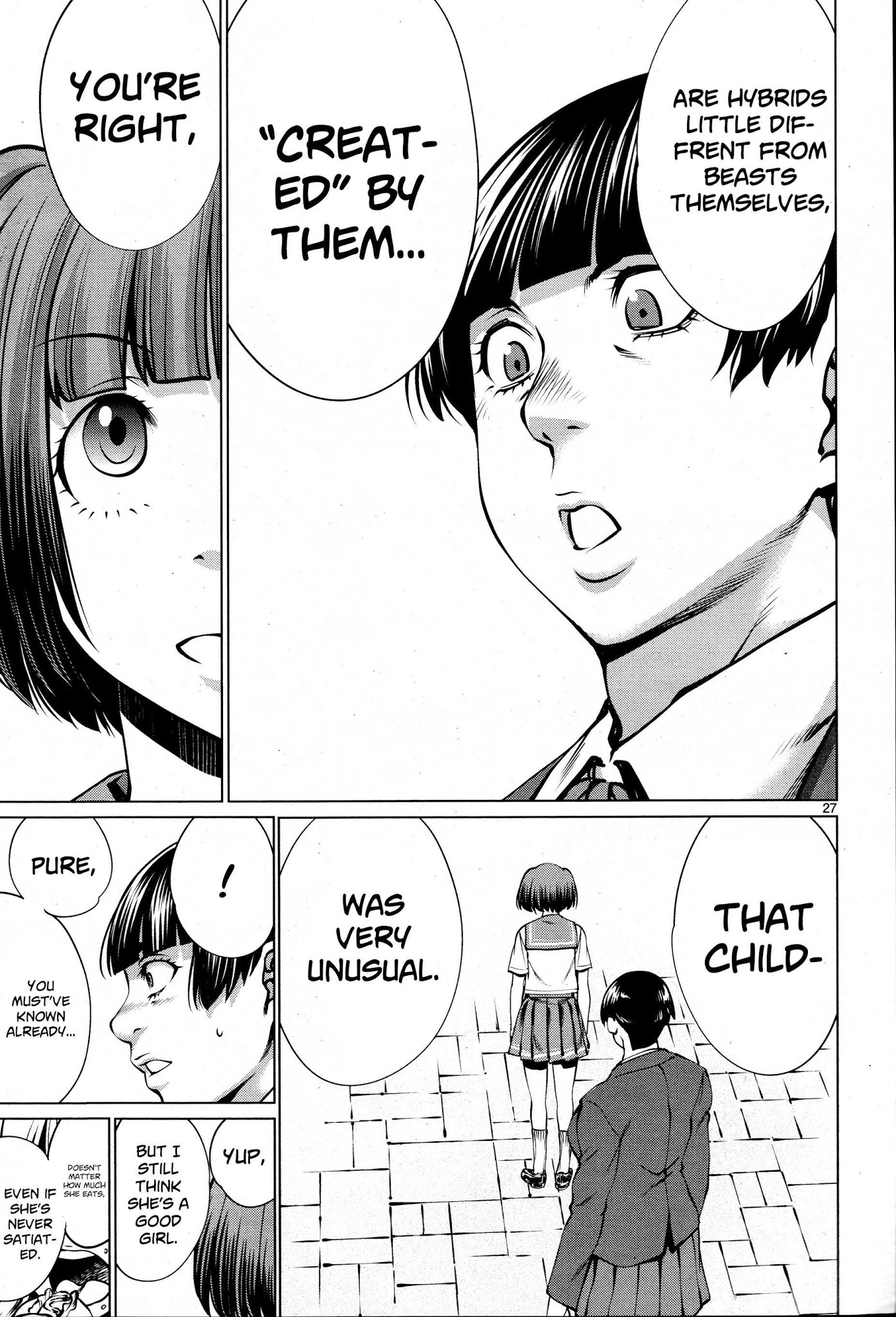 Killing Bites Chapter 69 page 27 - Chapter 69: "I Was Desperate to Endure It"