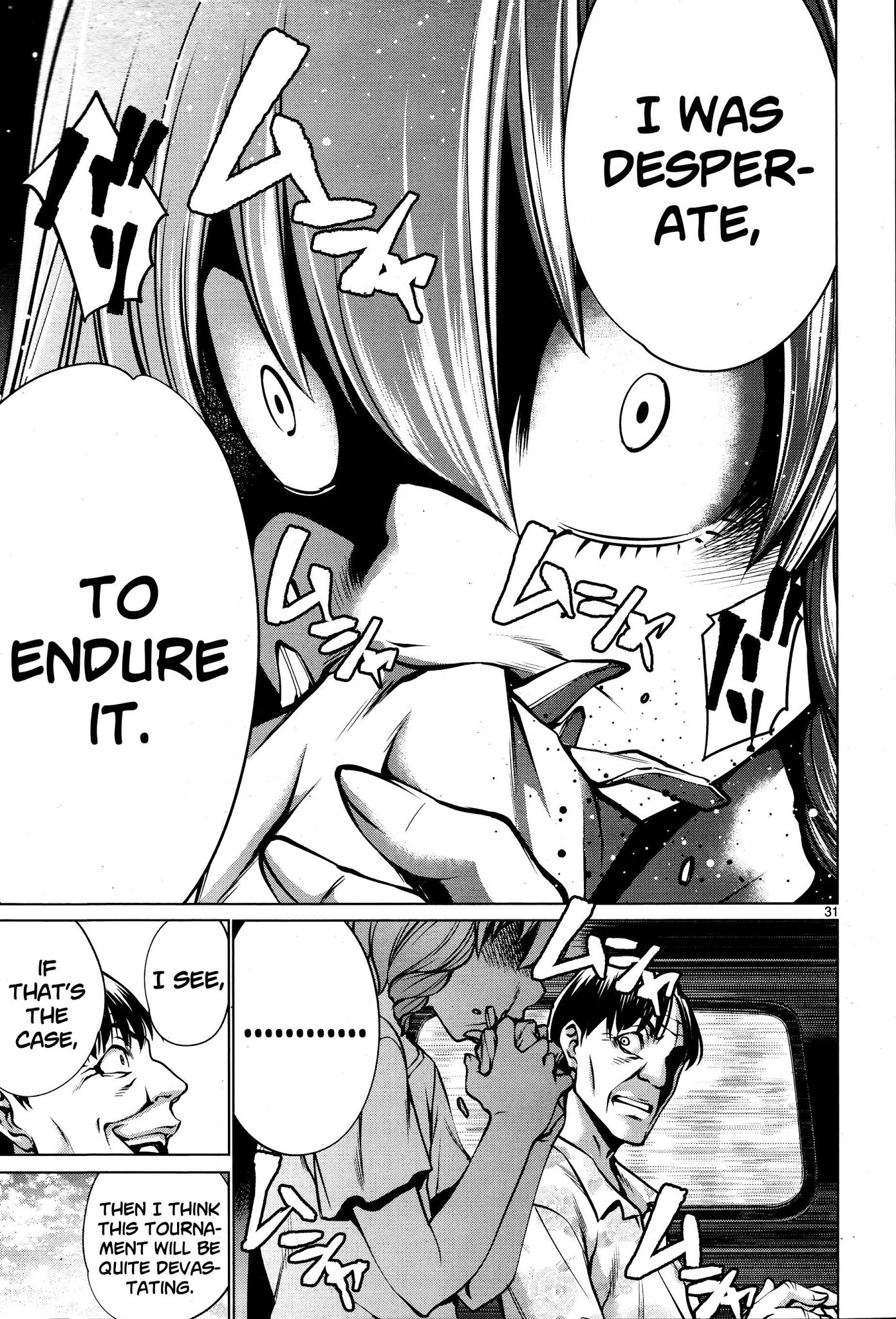 Killing Bites Chapter 69 page 31 - Chapter 69: "I Was Desperate to Endure It"