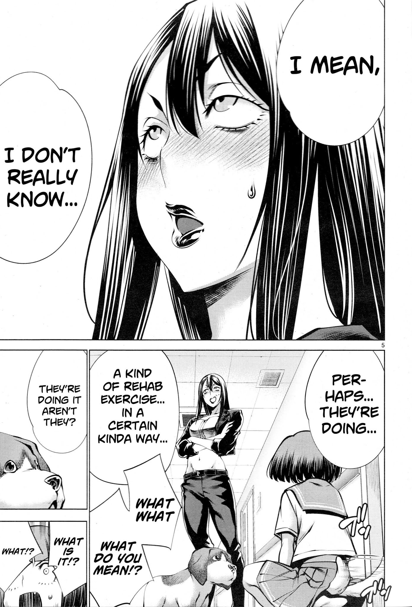 Killing Bites Chapter 69 page 5 - Chapter 69: "I Was Desperate to Endure It"