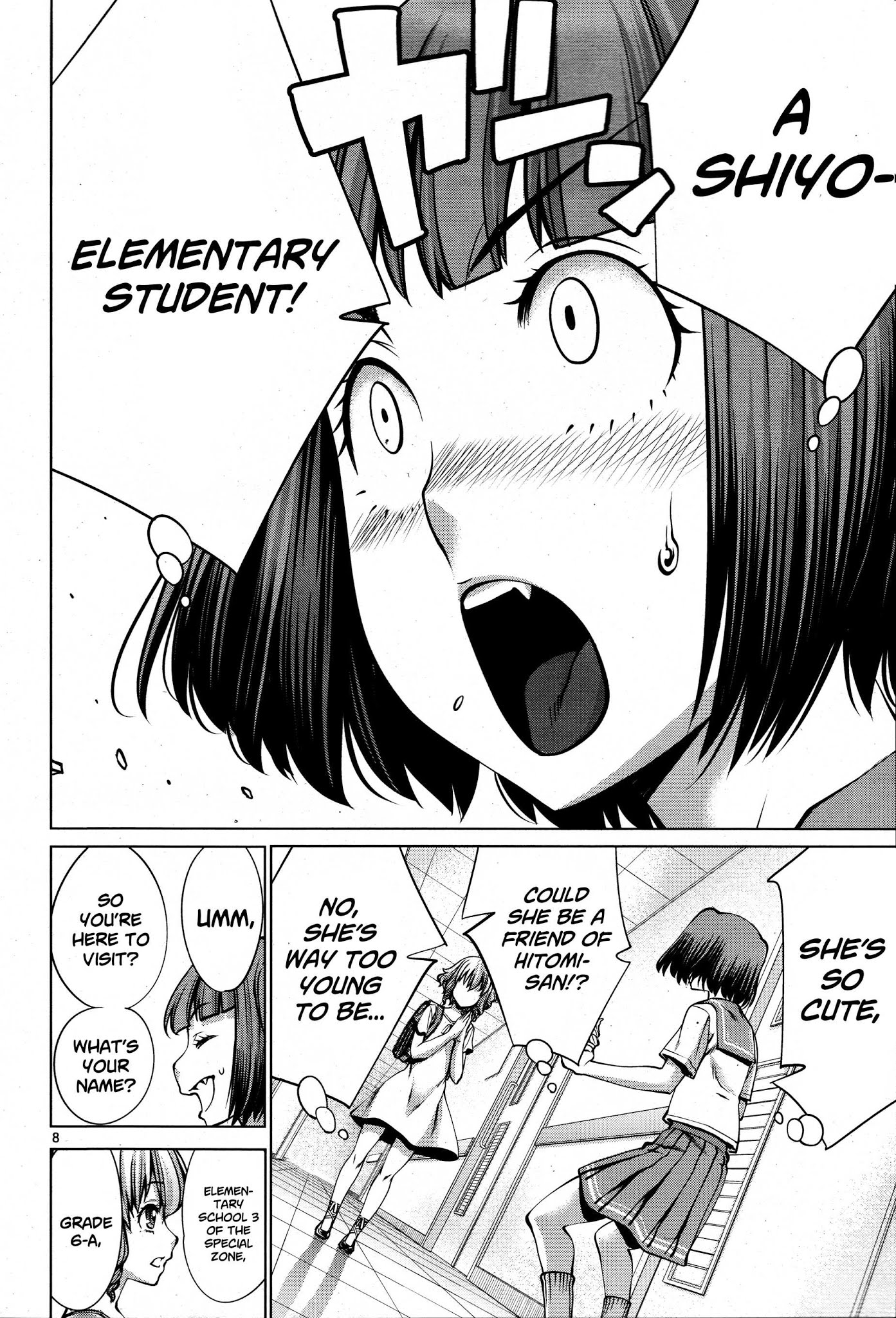 Killing Bites Chapter 69 page 8 - Chapter 69: "I Was Desperate to Endure It"
