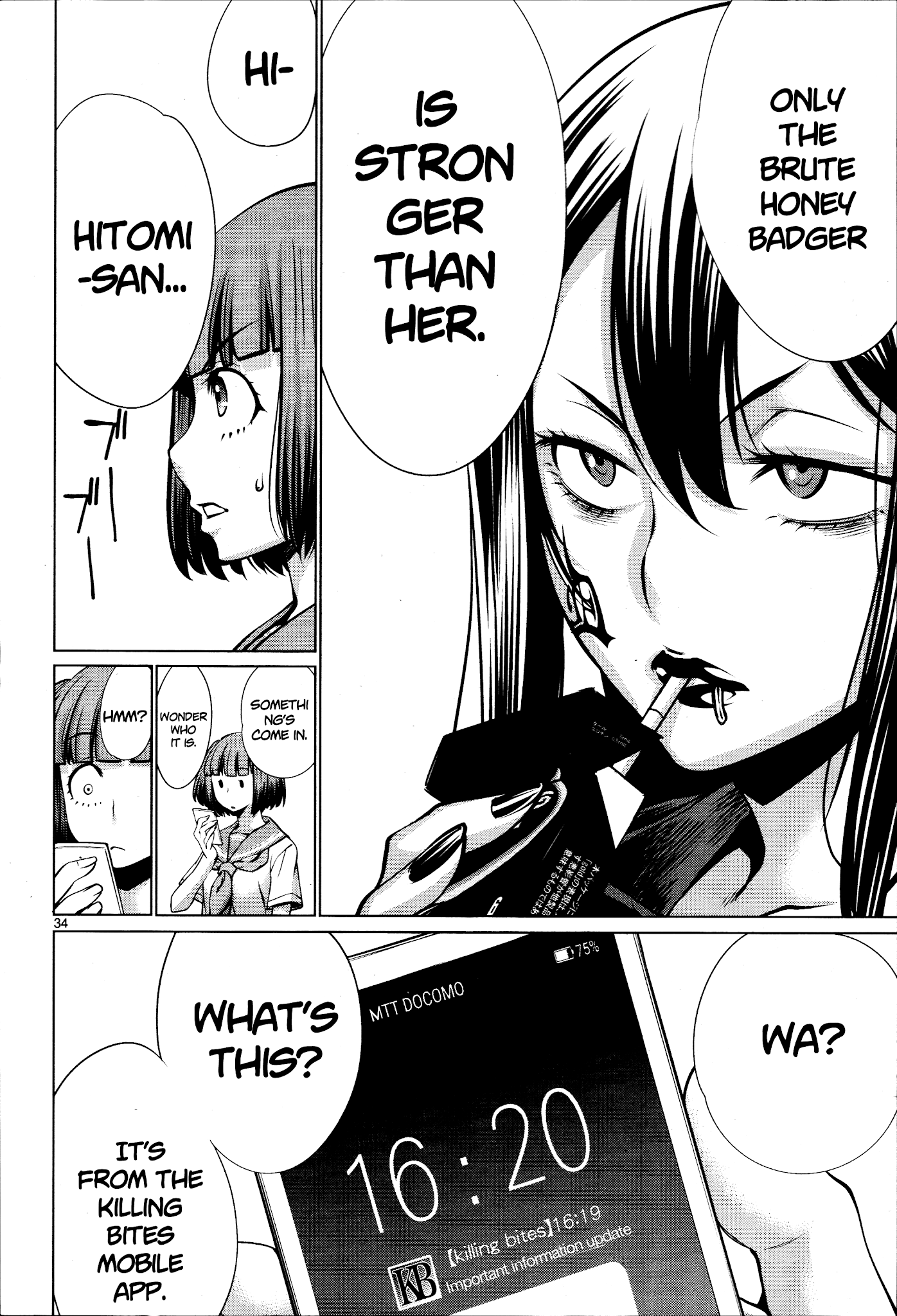 Killing Bites Chapter 70 page 30 - Chapter 70: "If You Like 'em That Much, I'll Give it to You."