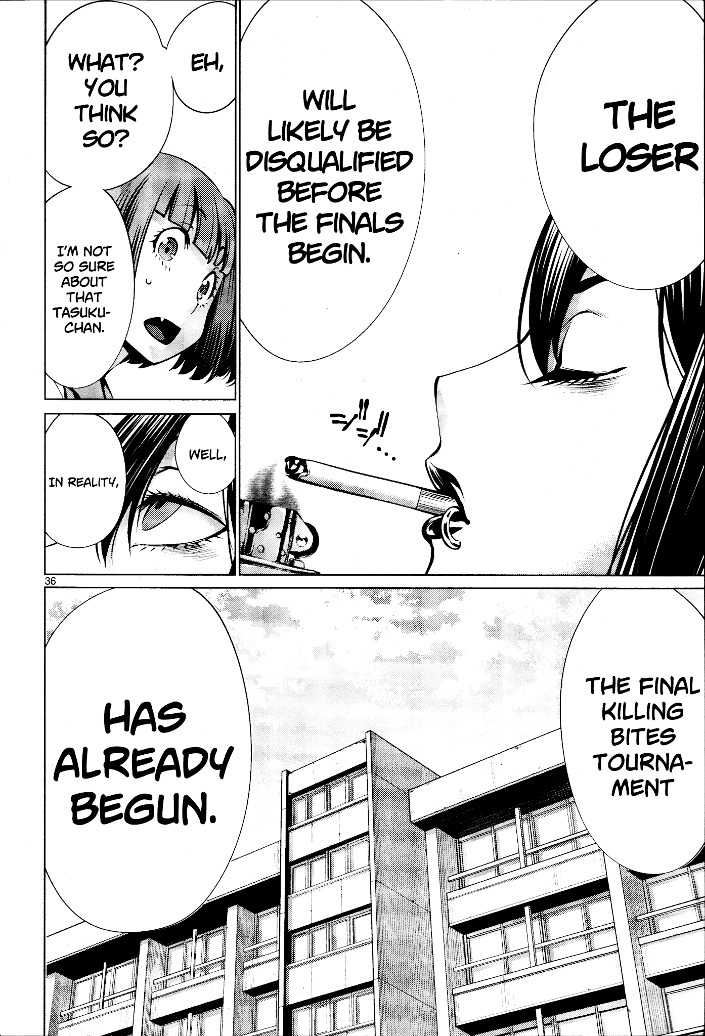 Killing Bites Chapter 70 page 32 - Chapter 70: "If You Like 'em That Much, I'll Give it to You."