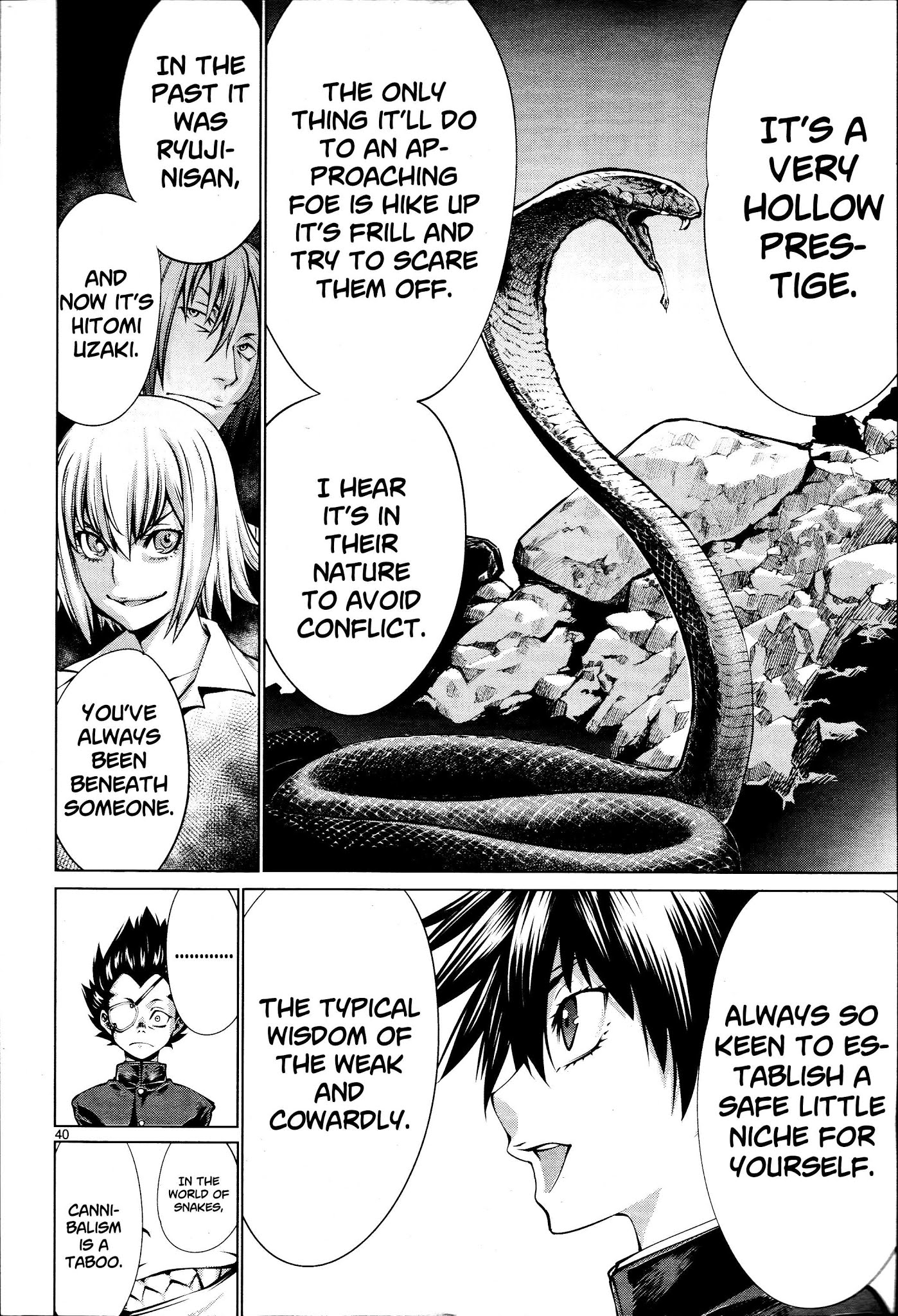 Killing Bites Chapter 70 page 36 - Chapter 70: "If You Like 'em That Much, I'll Give it to You."