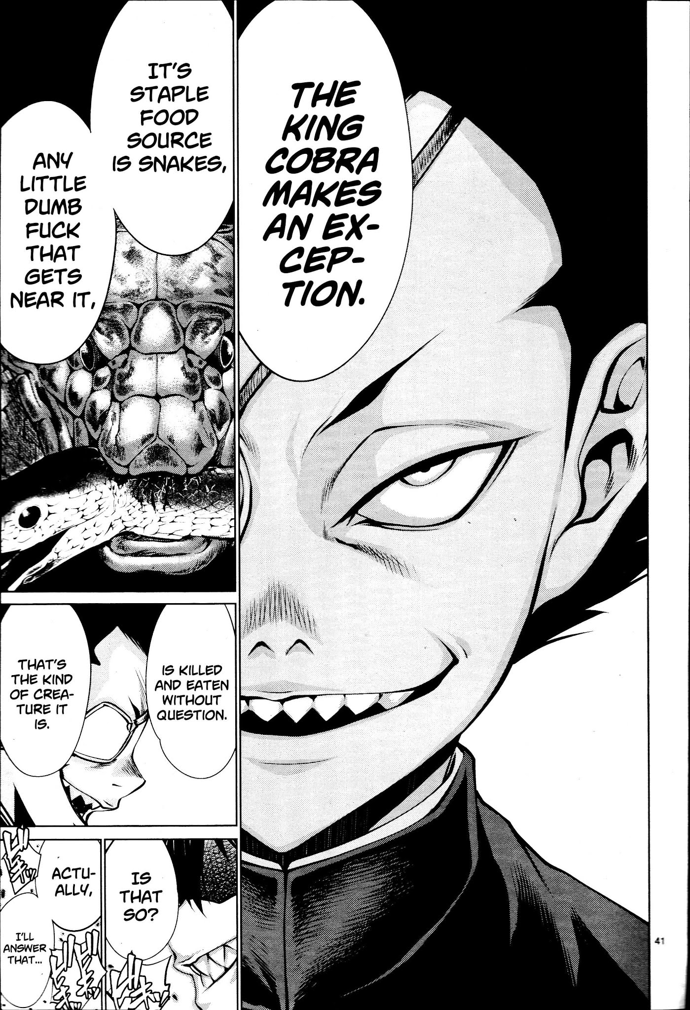Killing Bites Chapter 70 page 37 - Chapter 70: "If You Like 'em That Much, I'll Give it to You."