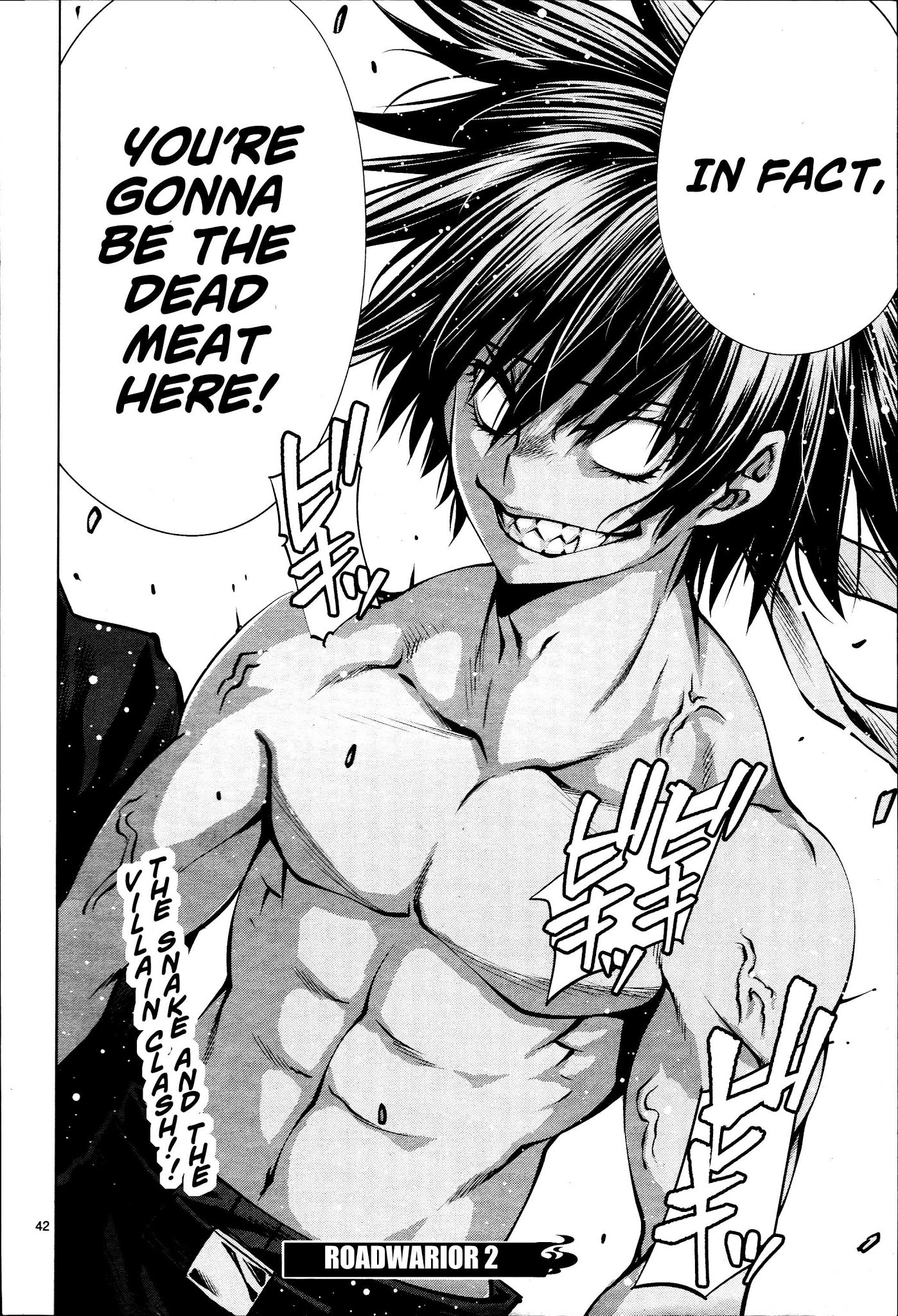 Killing Bites Chapter 70 page 38 - Chapter 70: "If You Like 'em That Much, I'll Give it to You."