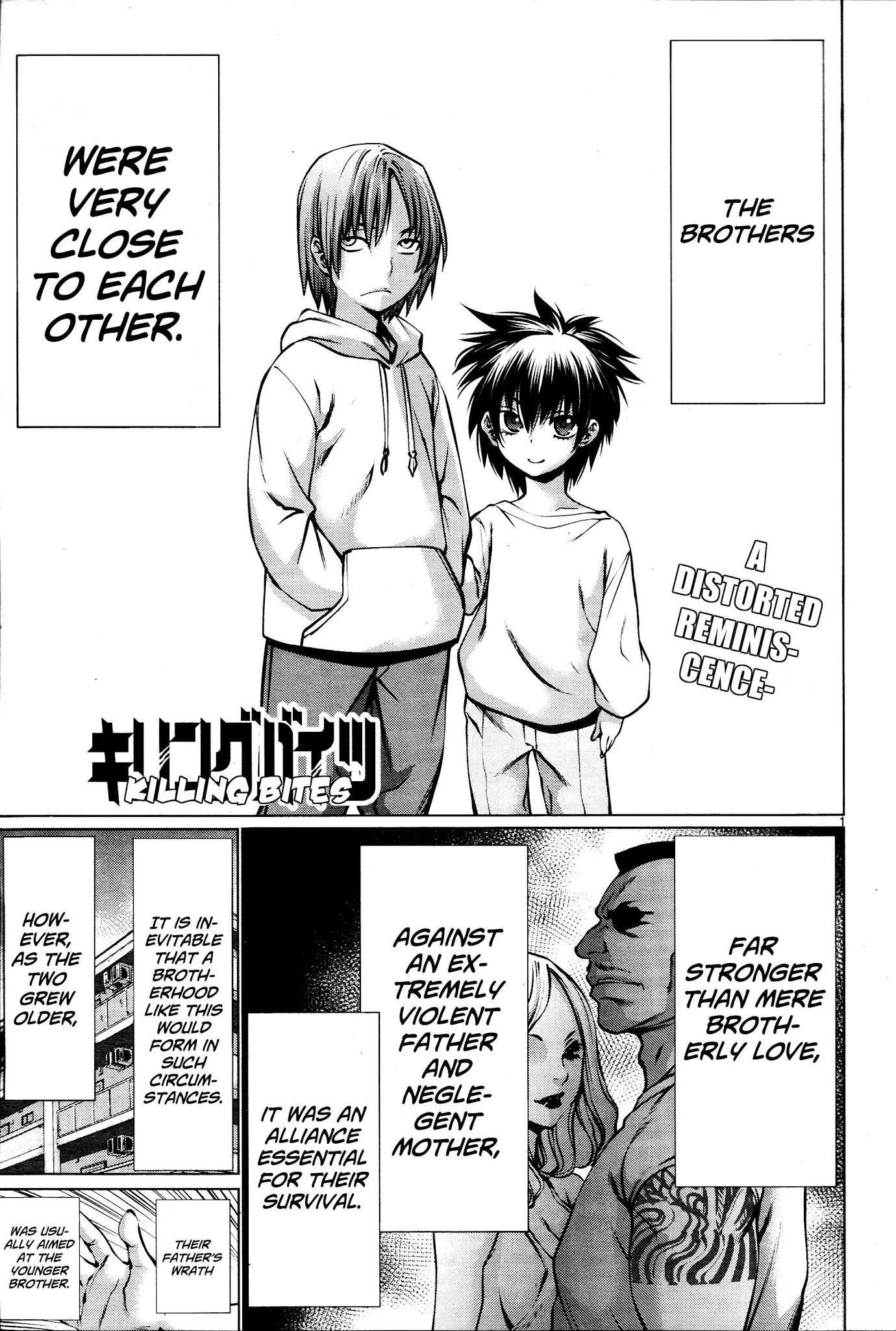Killing Bites Chapter 71 page 1 - Chapter 71: "I'll Show You Something Interesting"