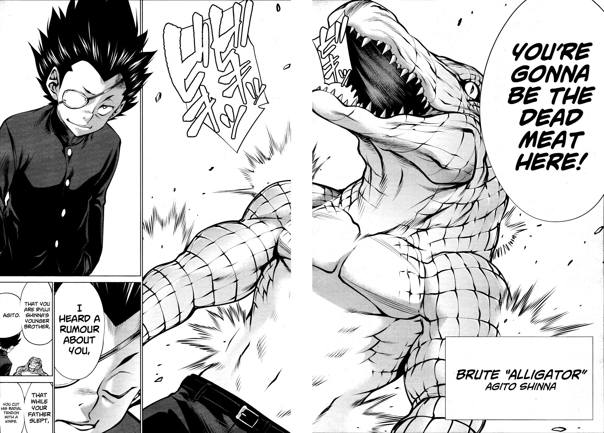 Killing Bites Chapter 71 page 8 - Chapter 71: "I'll Show You Something Interesting"