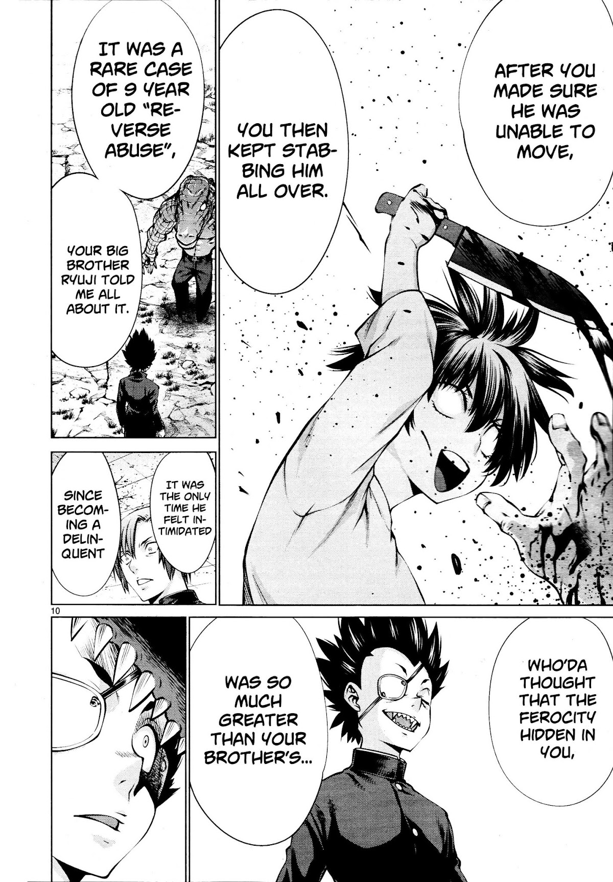 Killing Bites Chapter 71 page 9 - Chapter 71: "I'll Show You Something Interesting"