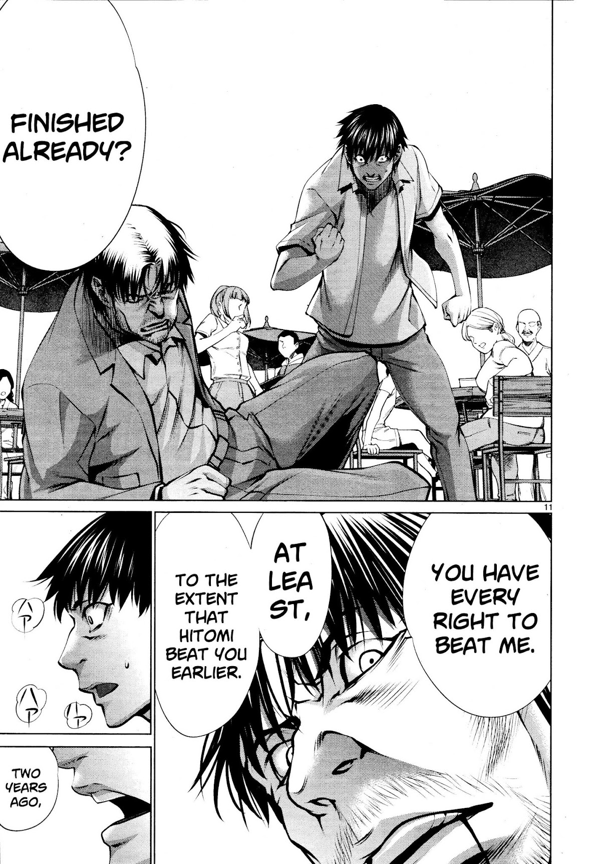 Killing Bites Chapter 72 page 12 - Chapter 72: "It Was You Who Saved Hitomi"