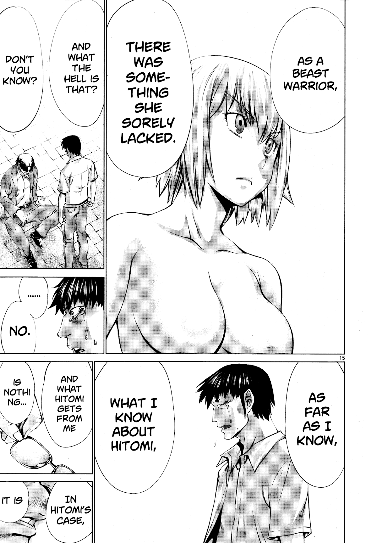 Killing Bites Chapter 72 page 16 - Chapter 72: "It Was You Who Saved Hitomi"