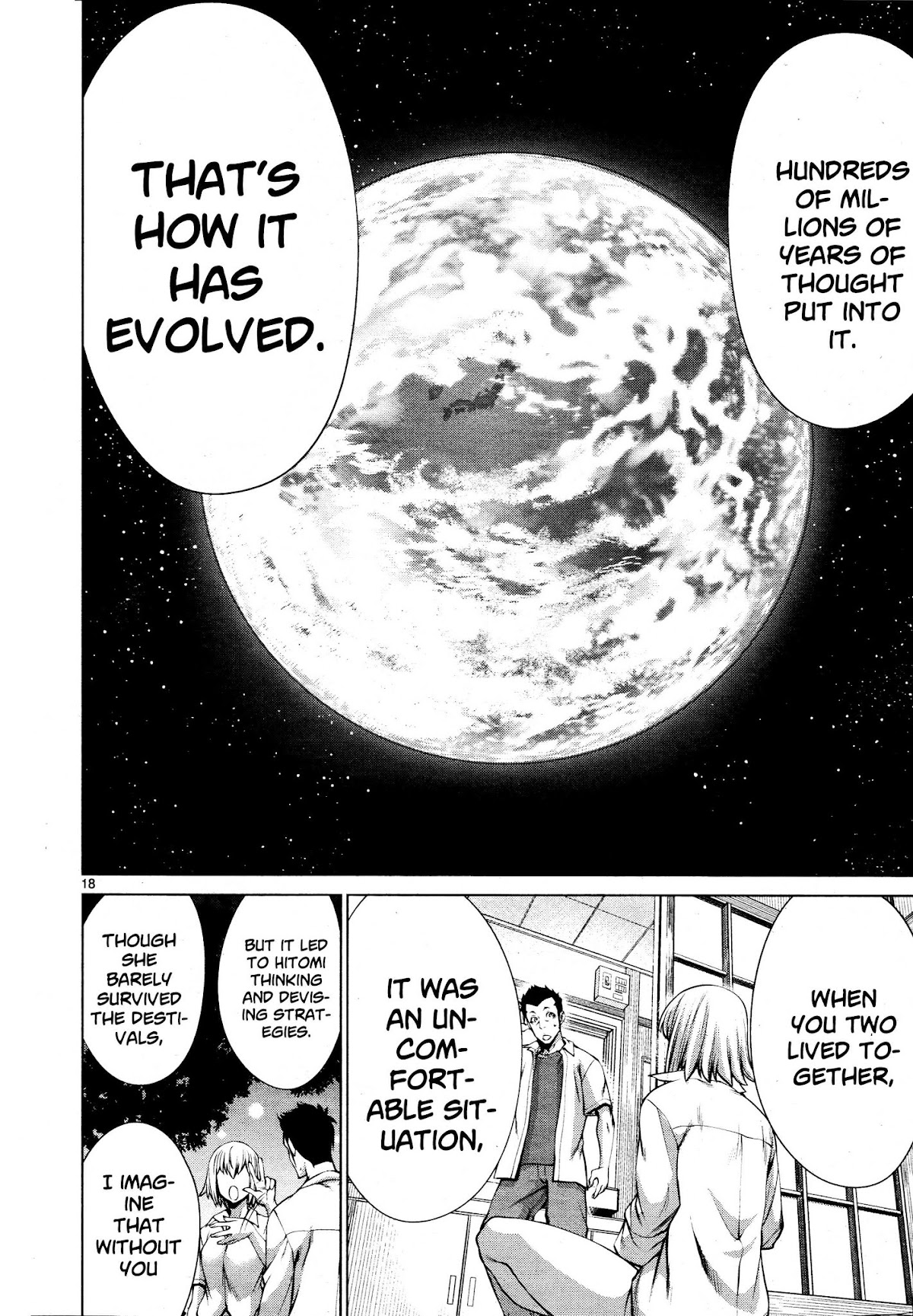 Killing Bites Chapter 72 page 19 - Chapter 72: "It Was You Who Saved Hitomi"