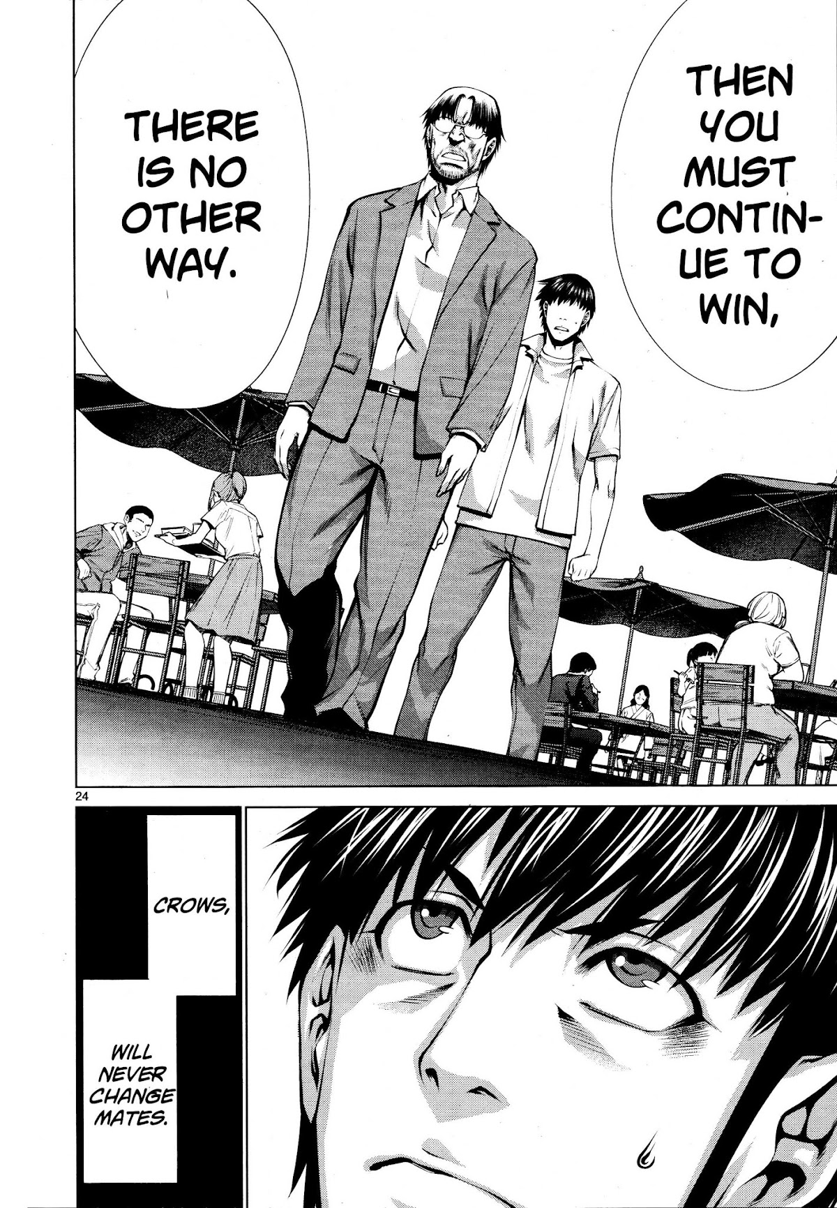 Killing Bites Chapter 72 page 24 - Chapter 72: "It Was You Who Saved Hitomi"