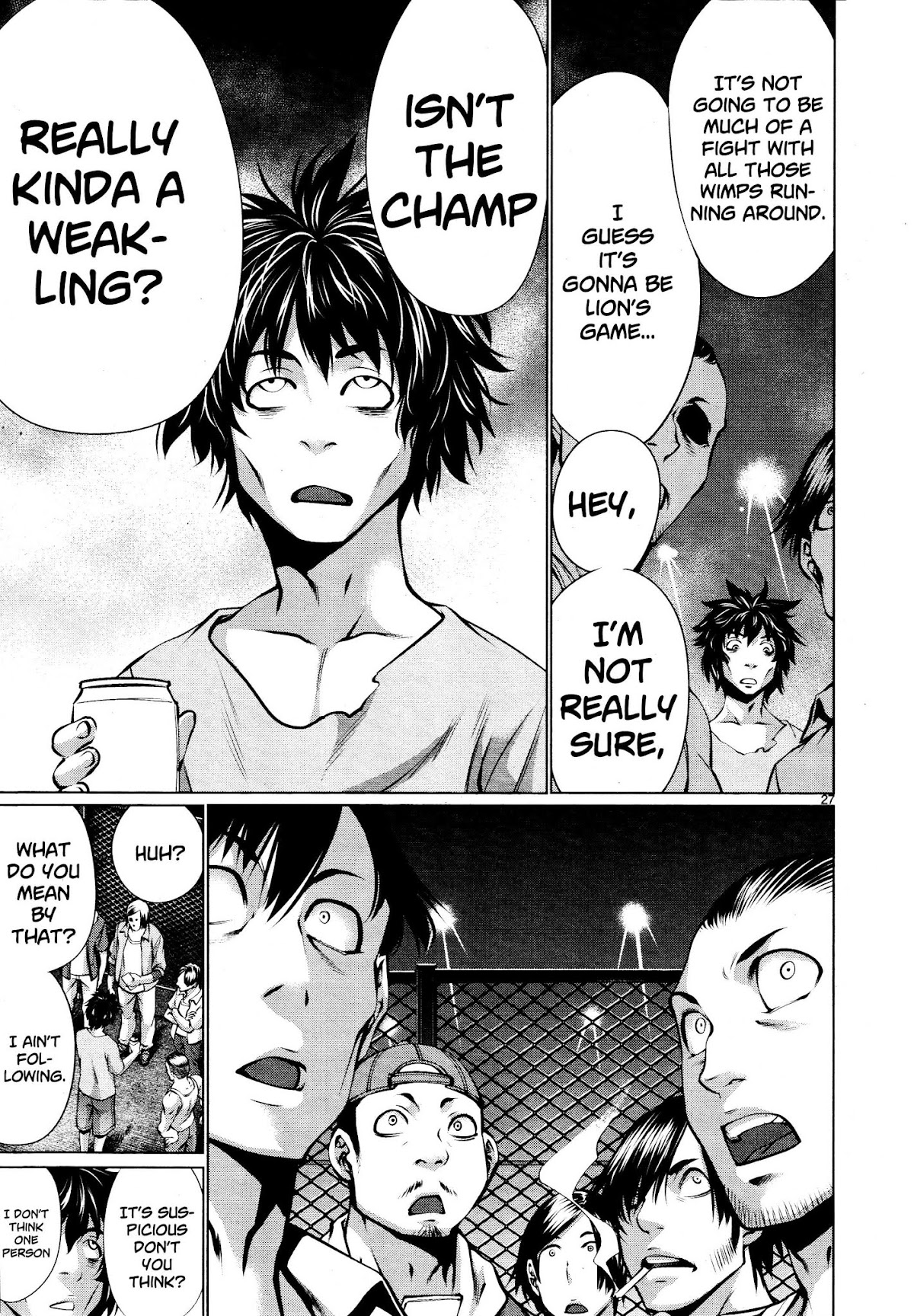Killing Bites Chapter 72 page 27 - Chapter 72: "It Was You Who Saved Hitomi"