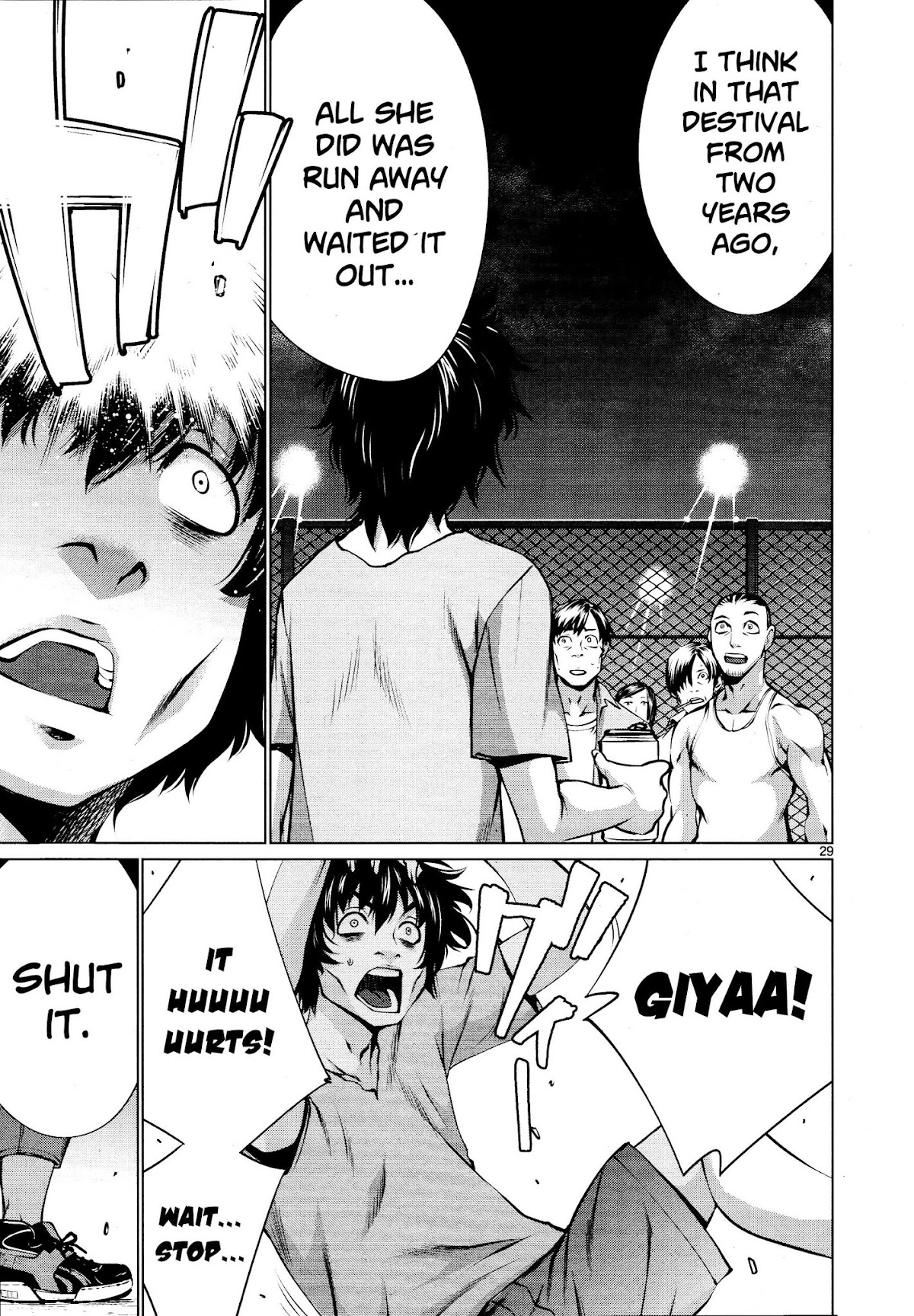 Killing Bites Chapter 72 page 29 - Chapter 72: "It Was You Who Saved Hitomi"
