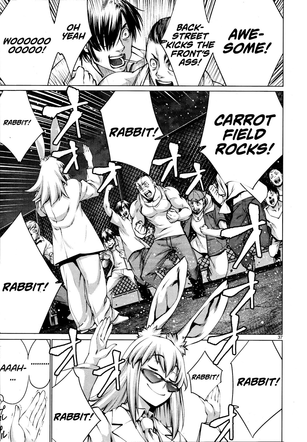 Killing Bites Chapter 72 page 35 - Chapter 72: "It Was You Who Saved Hitomi"