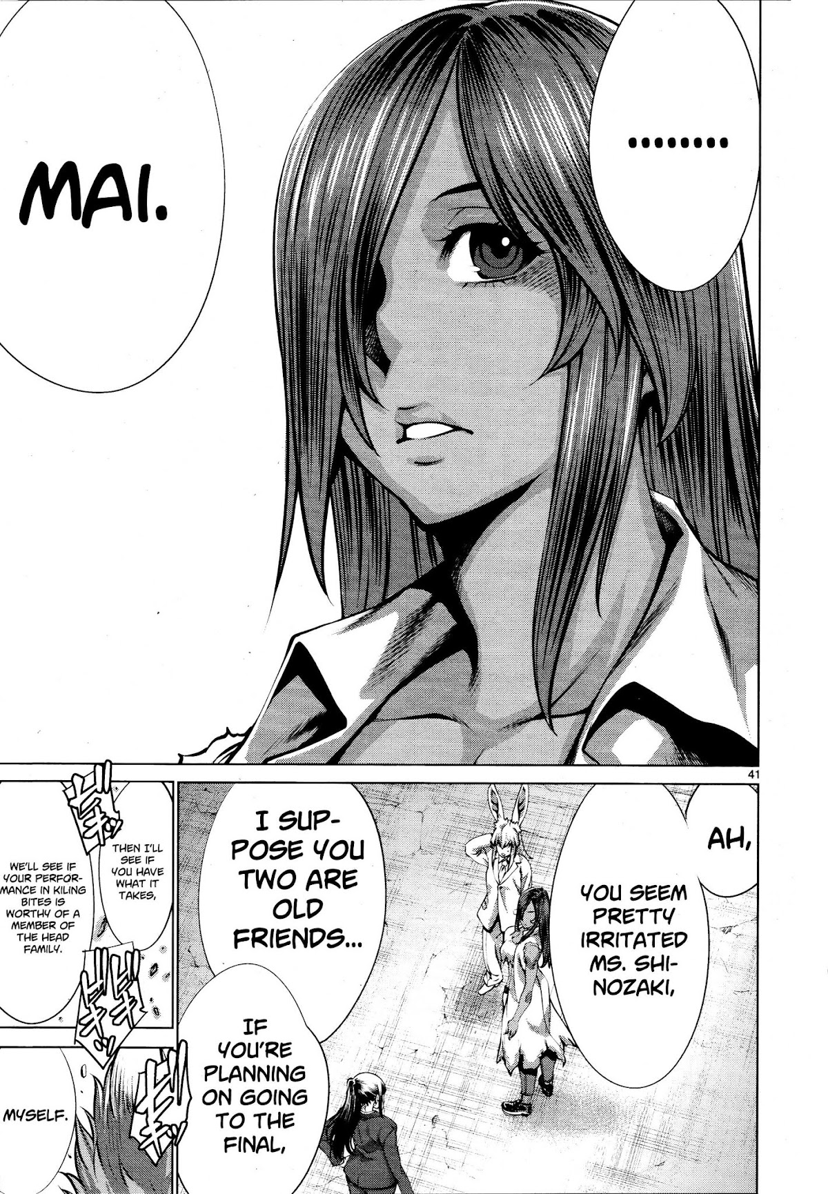 Killing Bites Chapter 72 page 39 - Chapter 72: "It Was You Who Saved Hitomi"