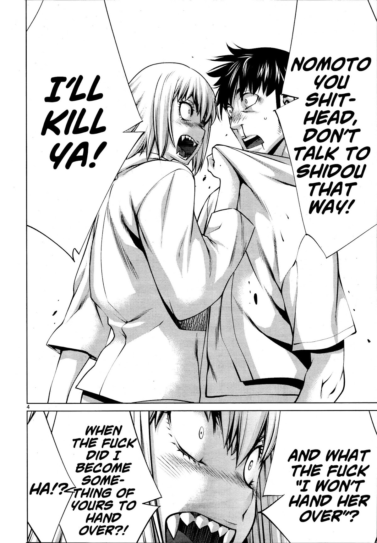 Killing Bites Chapter 72 page 5 - Chapter 72: "It Was You Who Saved Hitomi"