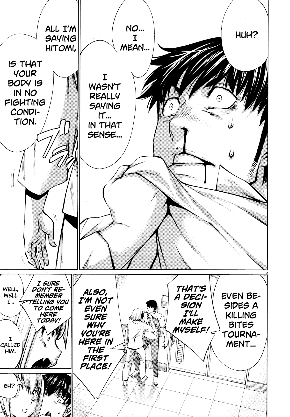 Killing Bites Chapter 72 page 6 - Chapter 72: "It Was You Who Saved Hitomi"