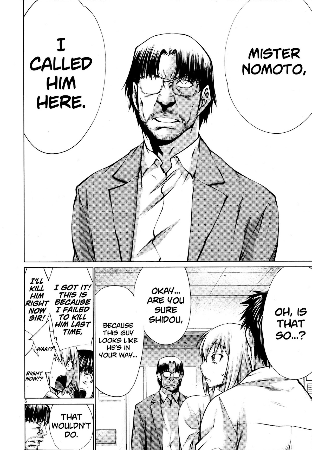 Killing Bites Chapter 72 page 7 - Chapter 72: "It Was You Who Saved Hitomi"
