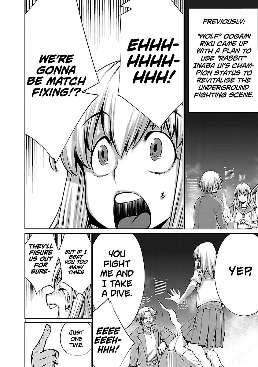 Killing Bites Chapter 73.5 page 2 - Chapter 73.5: Run N' Hide! Inaba-san #5