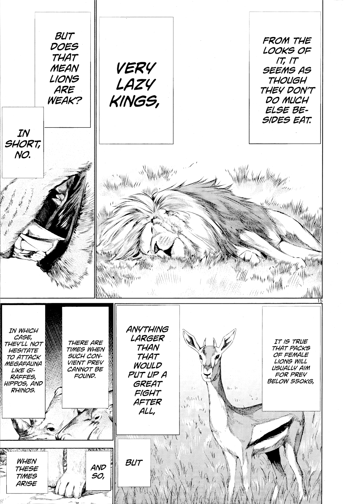 Killing Bites Chapter 74 page 13 - Chapter 74: "King of the Beasts"