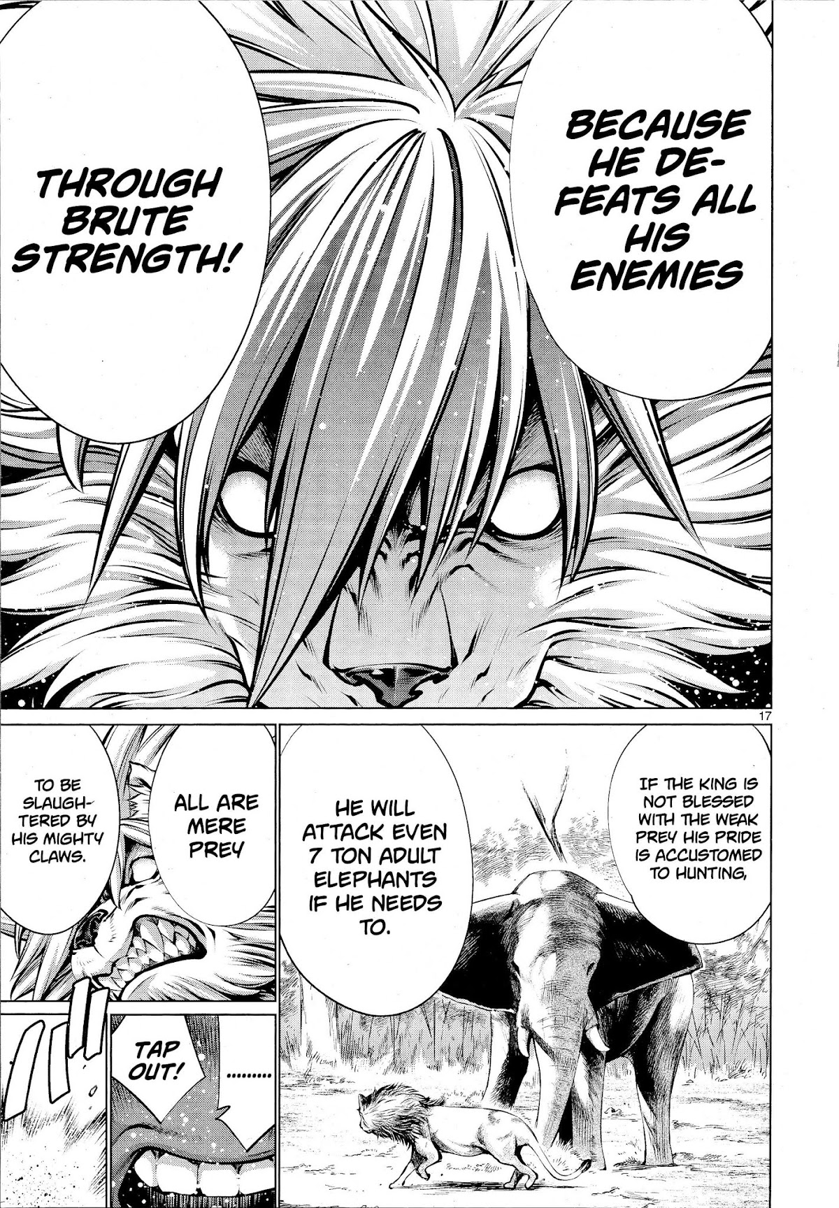 Killing Bites Chapter 74 page 15 - Chapter 74: "King of the Beasts"