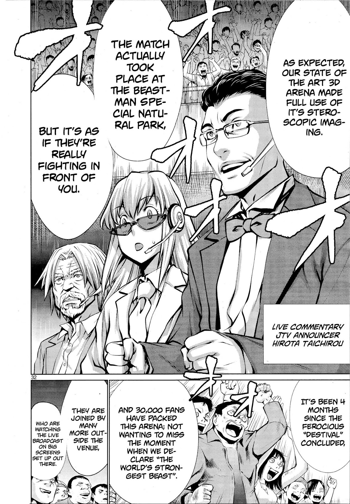 Killing Bites Chapter 74 page 28 - Chapter 74: "King of the Beasts"