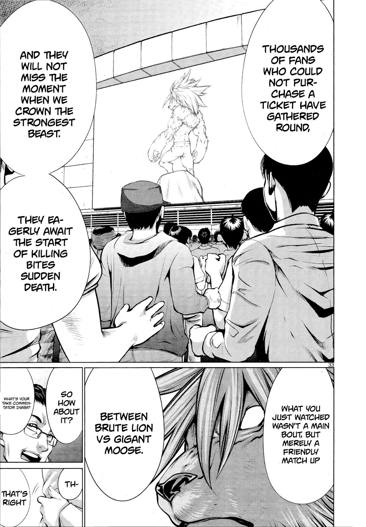 Killing Bites Chapter 74 page 29 - Chapter 74: "King of the Beasts"