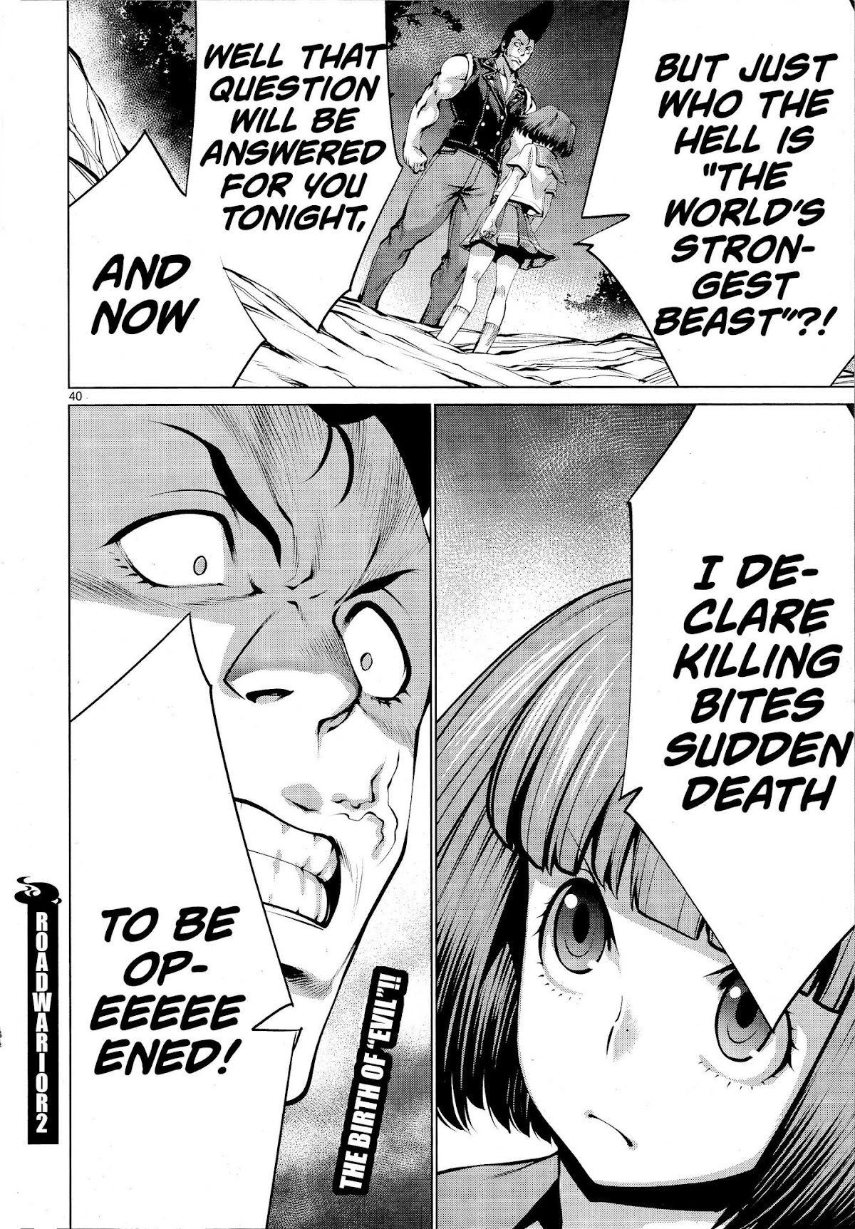 Killing Bites Chapter 74 page 35 - Chapter 74: "King of the Beasts"
