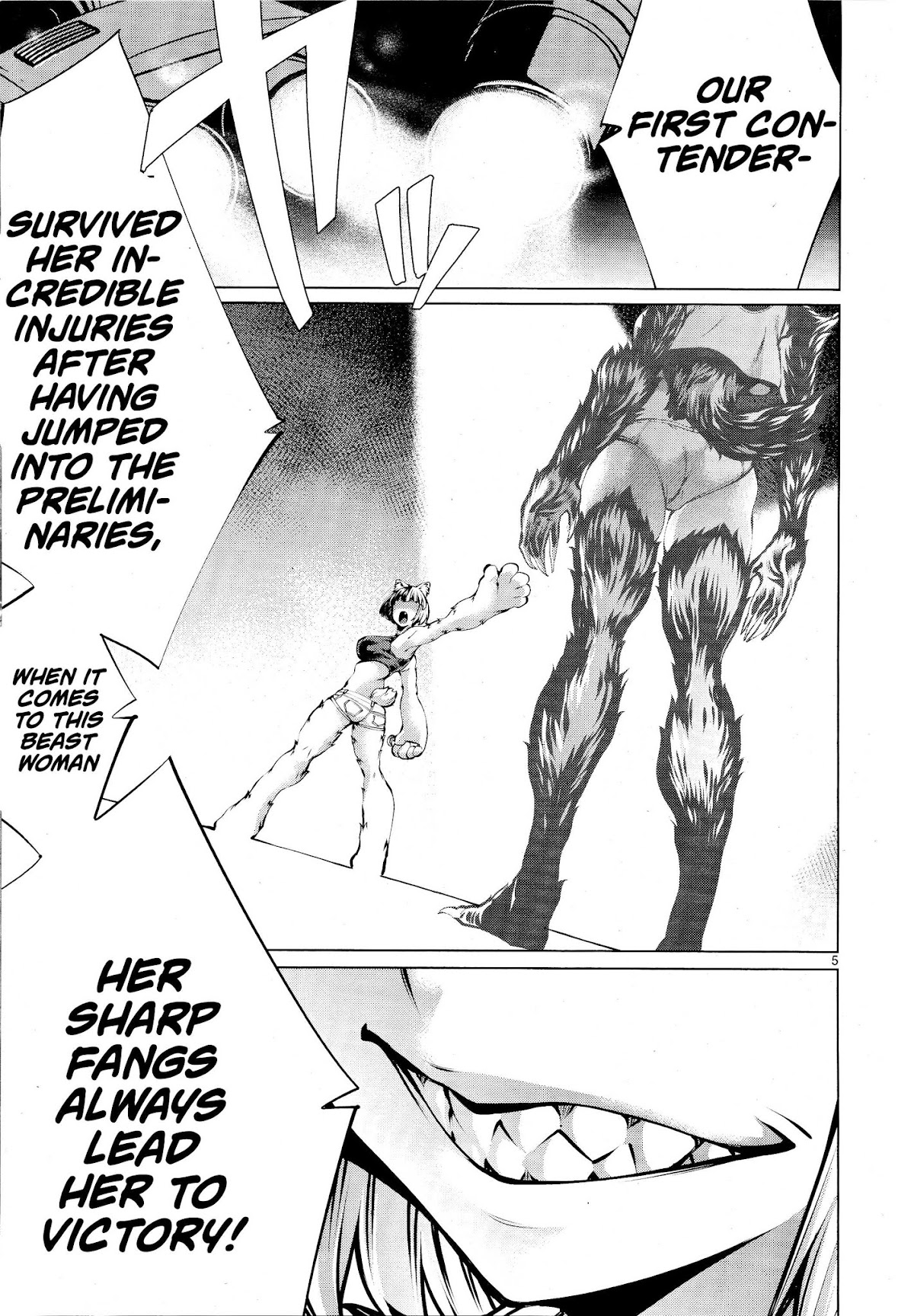 Killing Bites Chapter 75 page 4 - Chapter 75: "I'll Make Sure You’ll See Tasuku Again!"
