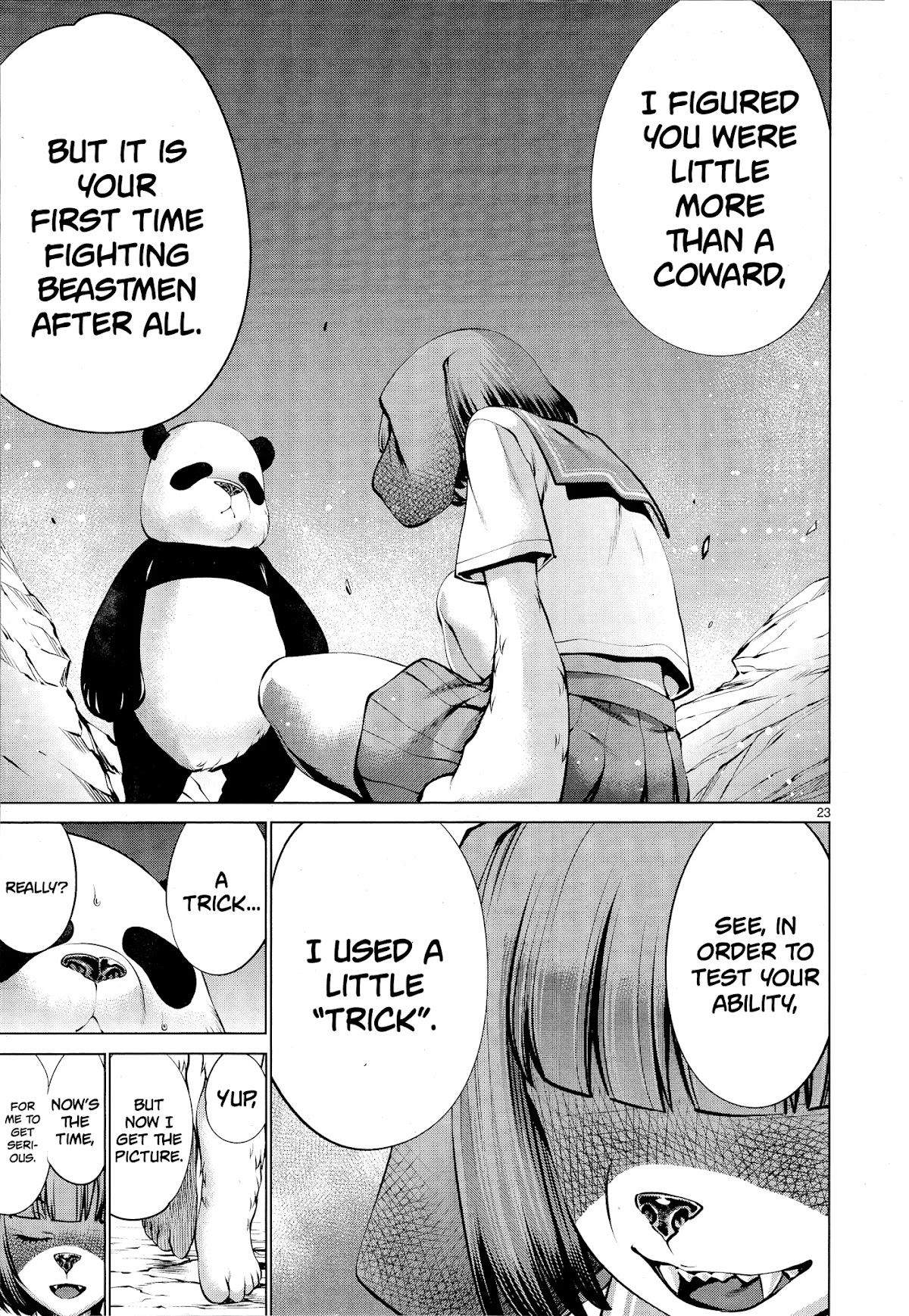 Killing Bites Chapter 76 page 22 - Chapter 76: "You're Cuter and Stronger Than He Is"