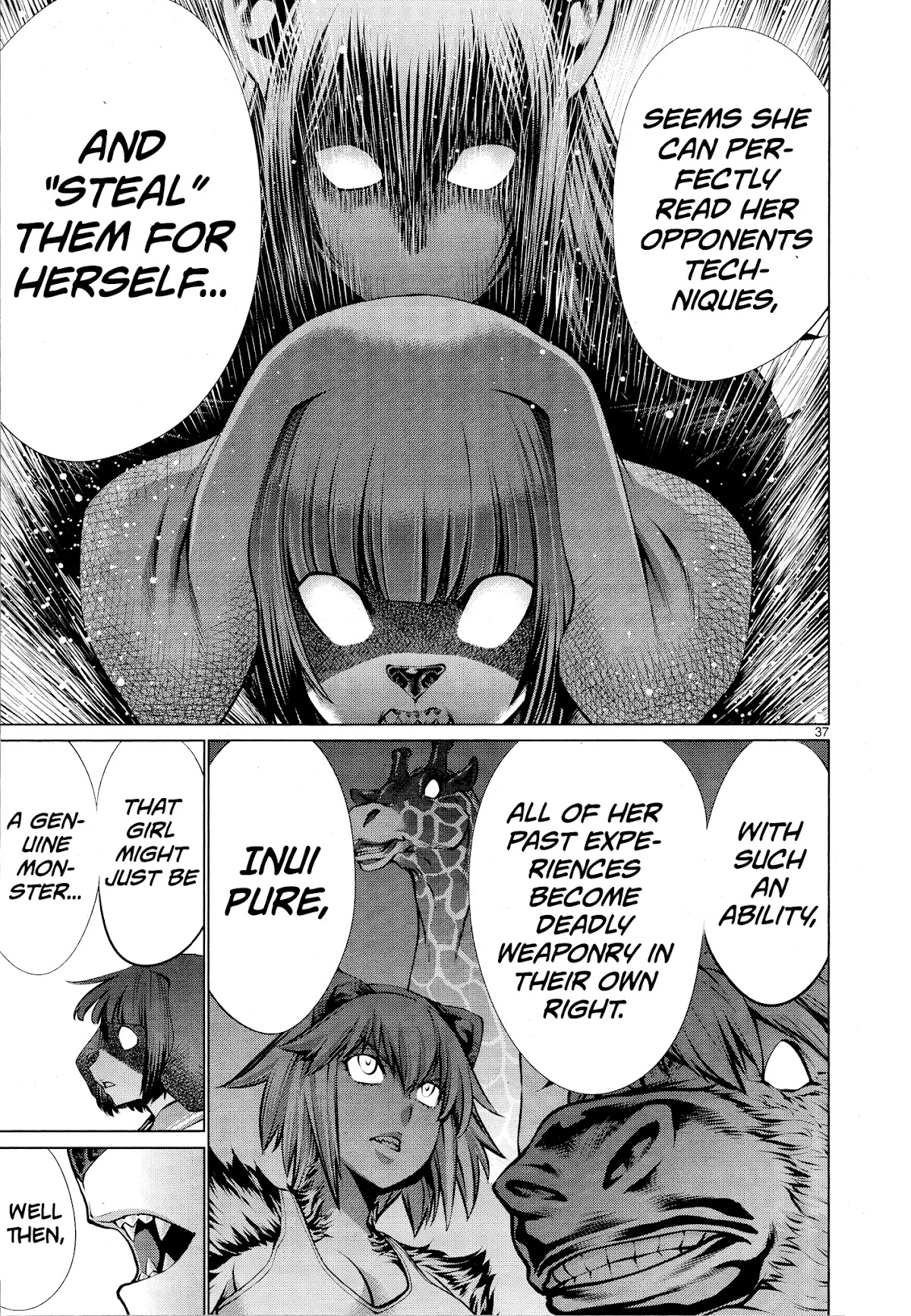 Killing Bites Chapter 76 page 34 - Chapter 76: "You're Cuter and Stronger Than He Is"