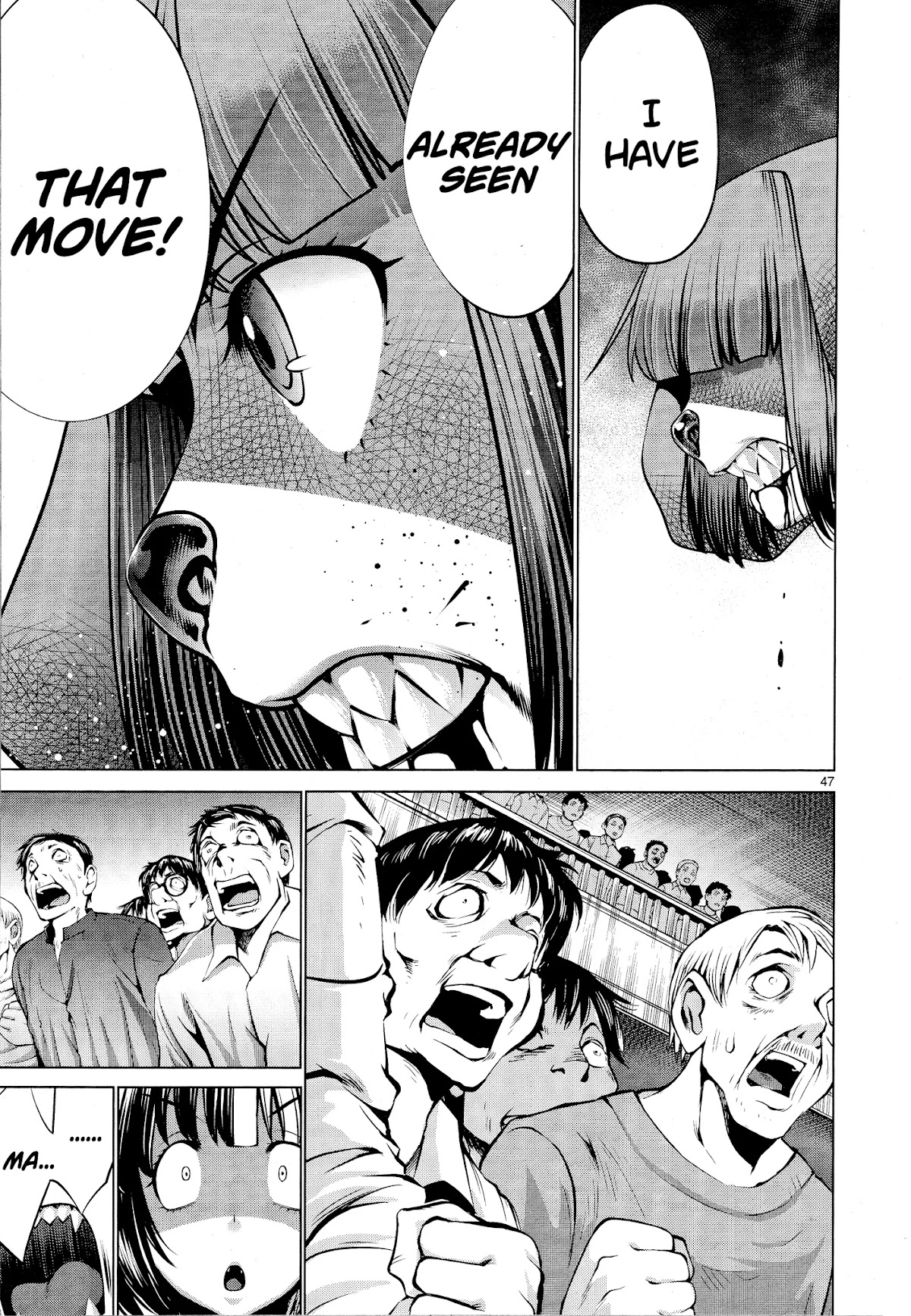 Killing Bites Chapter 76 page 43 - Chapter 76: "You're Cuter and Stronger Than He Is"
