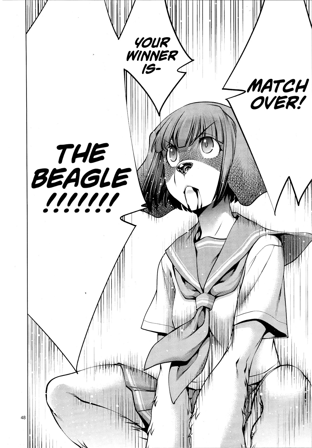 Killing Bites Chapter 76 page 44 - Chapter 76: "You're Cuter and Stronger Than He Is"