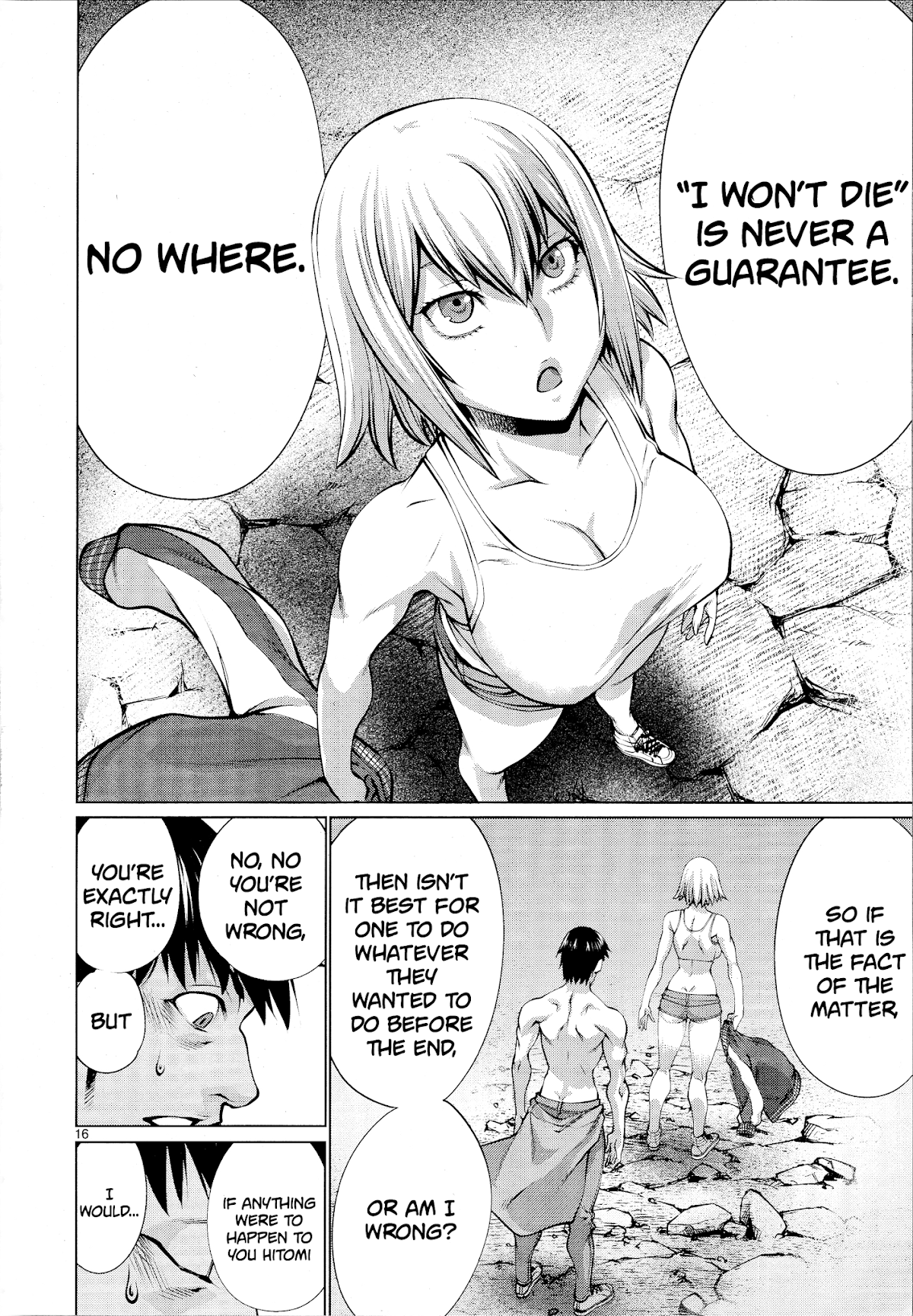Killing Bites Chapter 77 page 17 - Chapter 77: "'I Won't Die' Is Never a Guarentee"