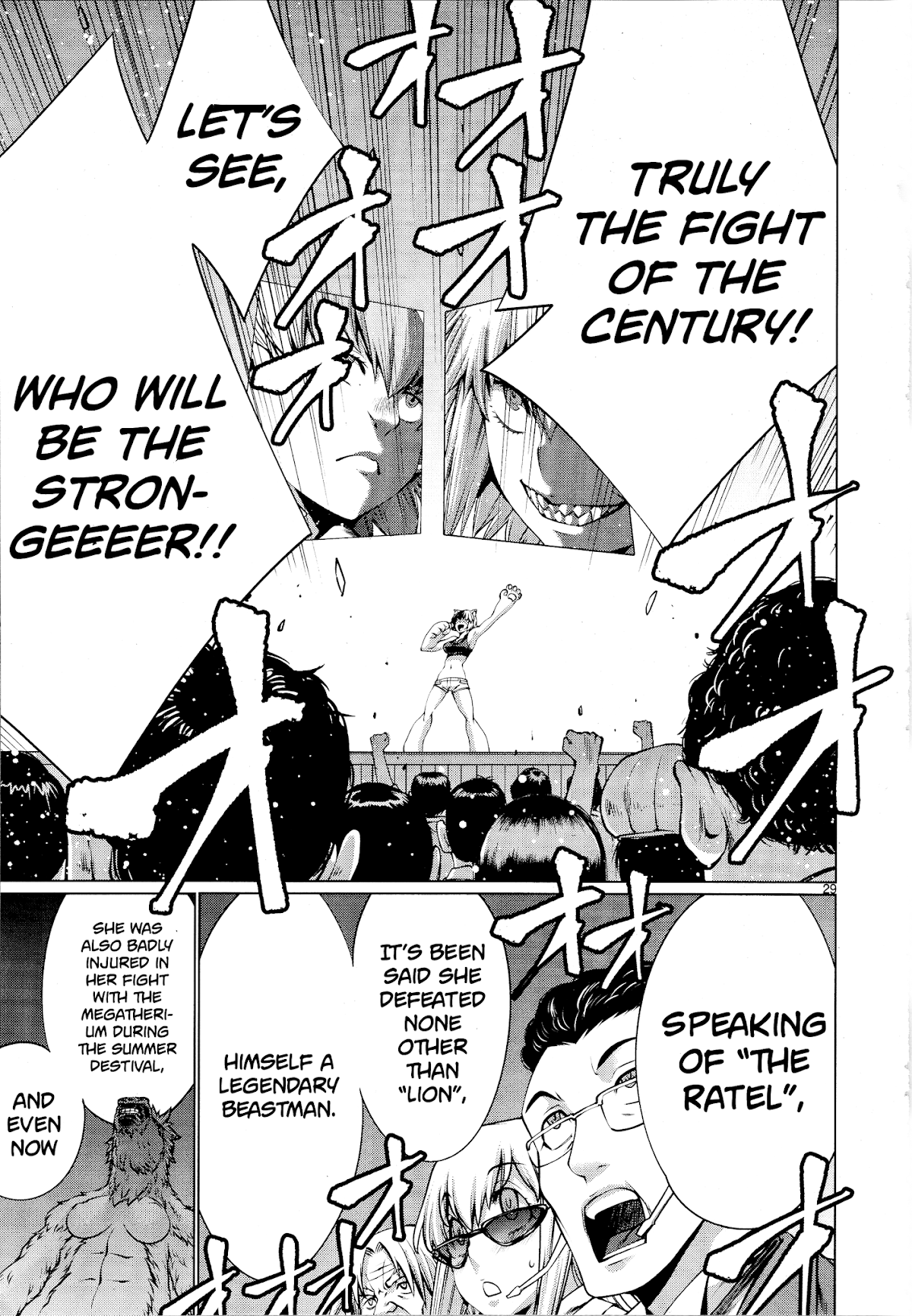 Killing Bites Chapter 77 page 28 - Chapter 77: "'I Won't Die' Is Never a Guarentee"