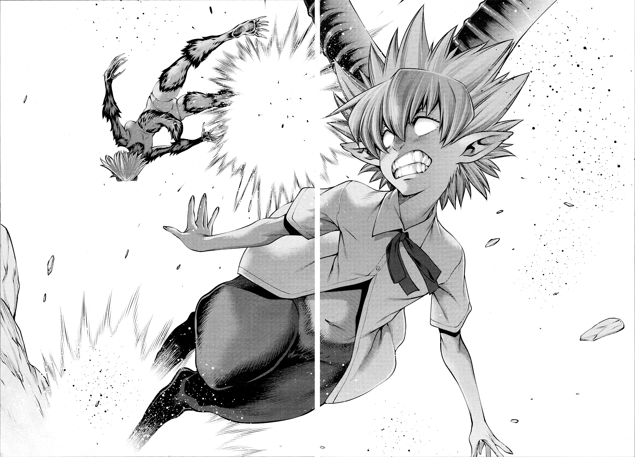 Killing Bites Chapter 77 page 37 - Chapter 77: "'I Won't Die' Is Never a Guarentee"
