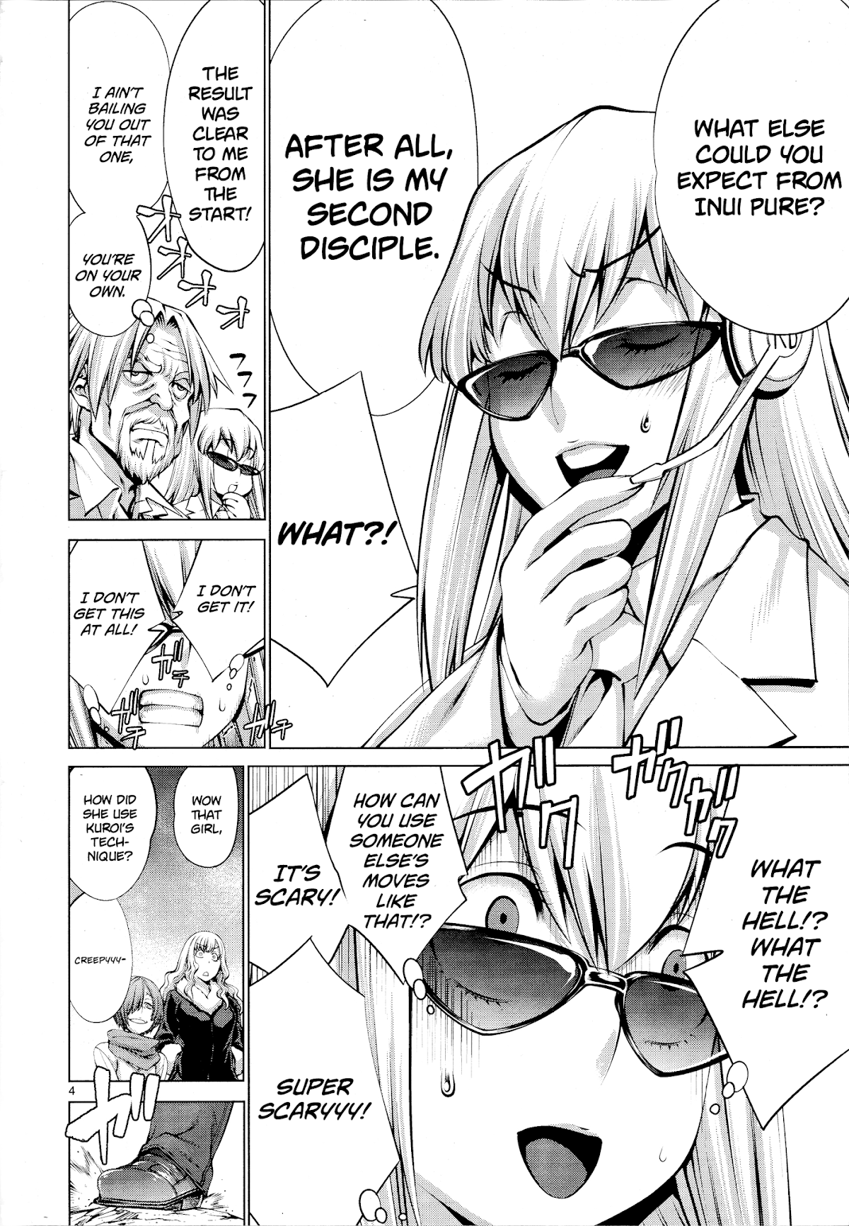 Killing Bites Chapter 77 page 5 - Chapter 77: "'I Won't Die' Is Never a Guarentee"