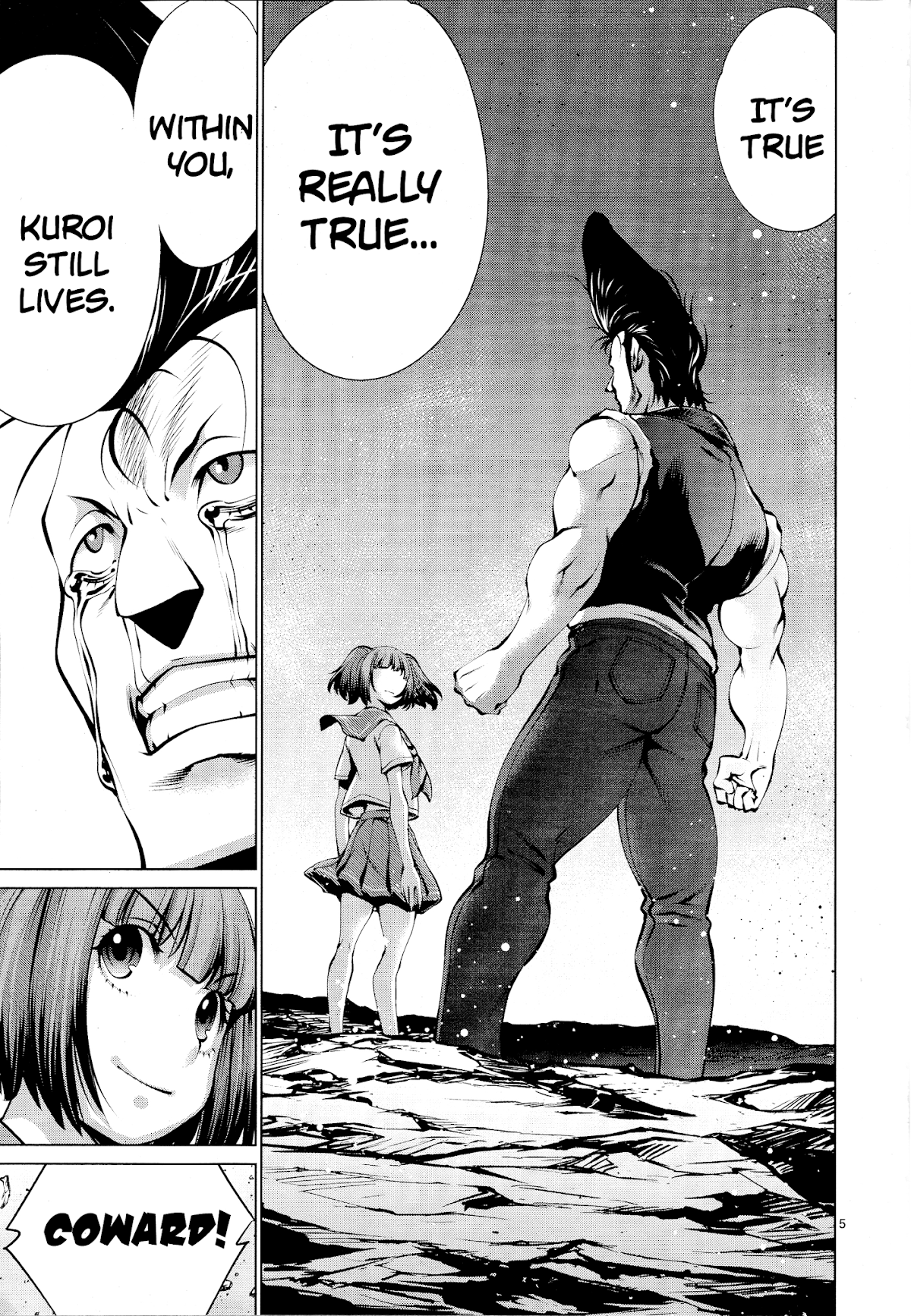 Killing Bites Chapter 77 page 6 - Chapter 77: "'I Won't Die' Is Never a Guarentee"