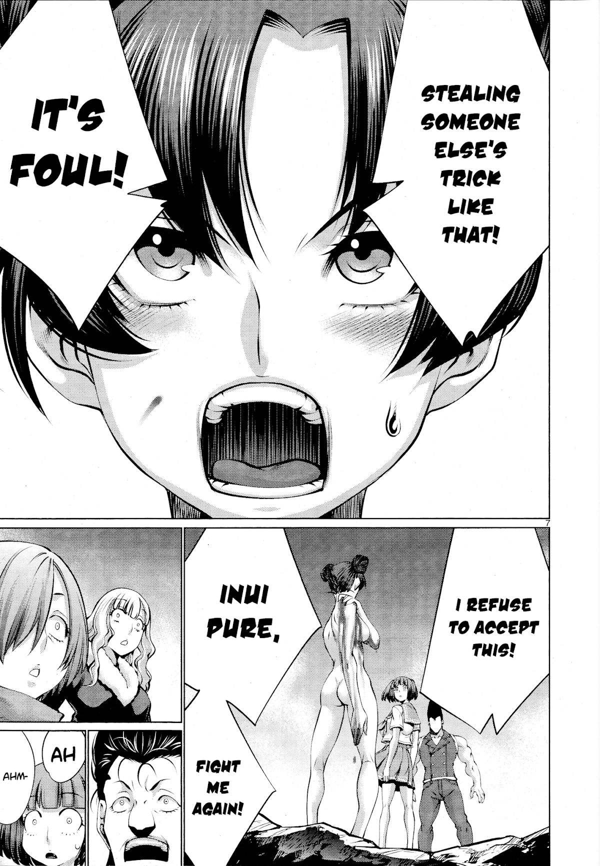 Killing Bites Chapter 77 page 8 - Chapter 77: "'I Won't Die' Is Never a Guarentee"