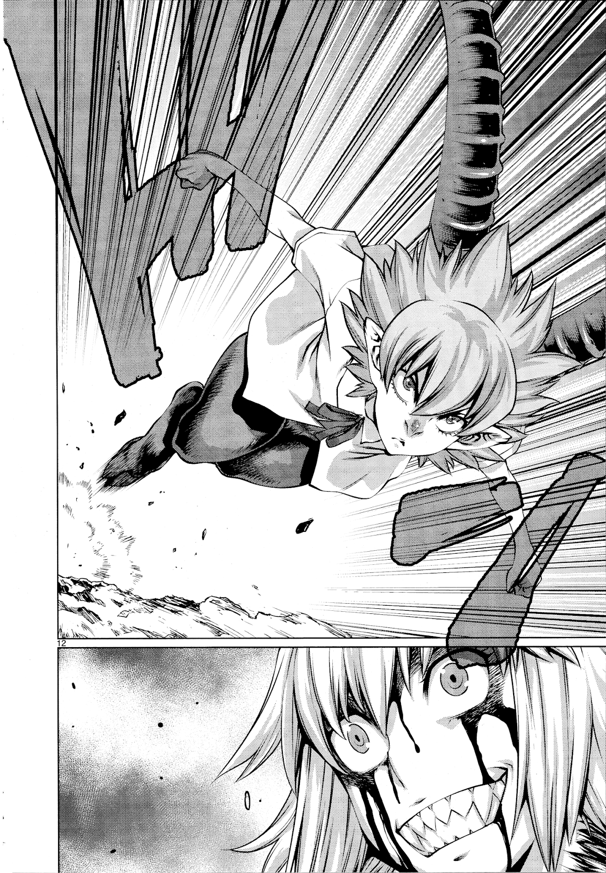 Killing Bites Chapter 78 page 12 - Chapter 78: "I Want To Go Back"
