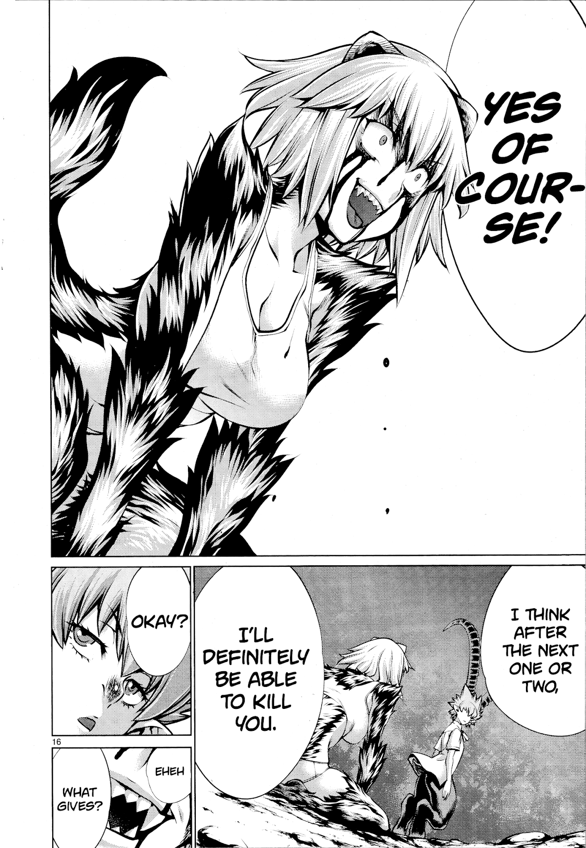 Killing Bites Chapter 78 page 16 - Chapter 78: "I Want To Go Back"