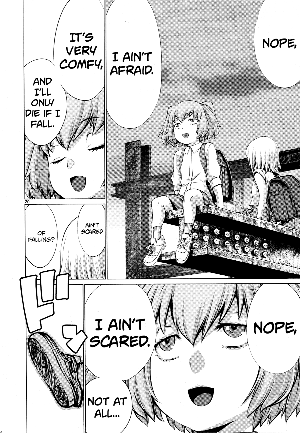Killing Bites Chapter 78 page 20 - Chapter 78: "I Want To Go Back"