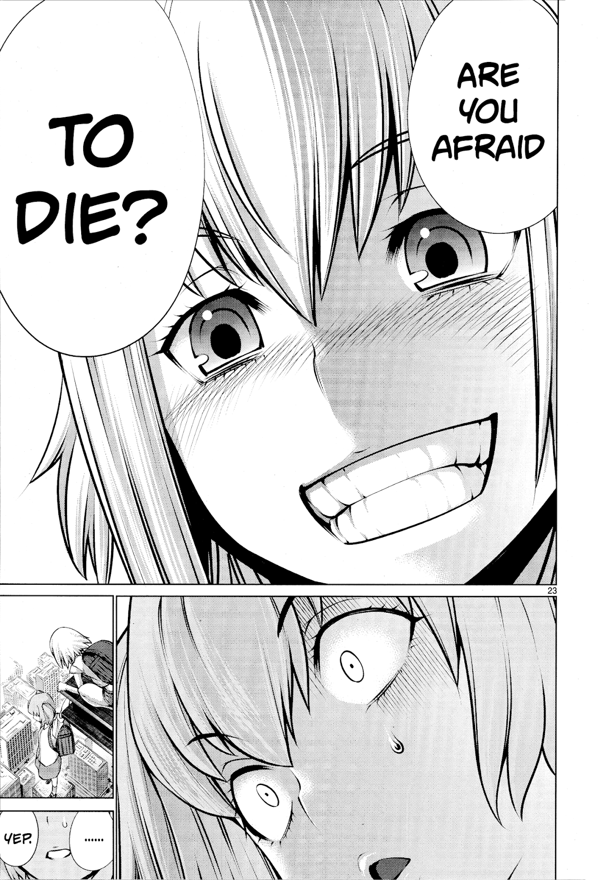 Killing Bites Chapter 78 page 23 - Chapter 78: "I Want To Go Back"