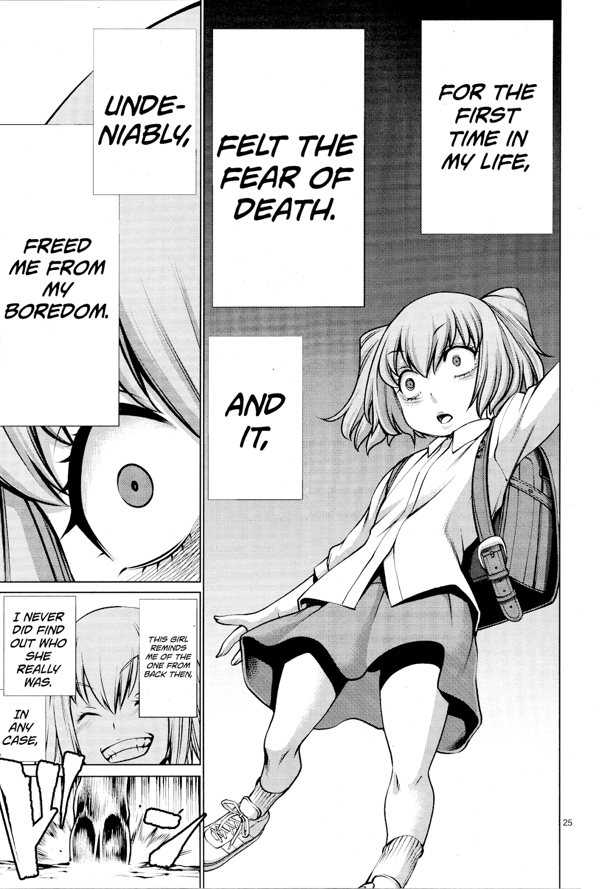 Killing Bites Chapter 78 page 25 - Chapter 78: "I Want To Go Back"