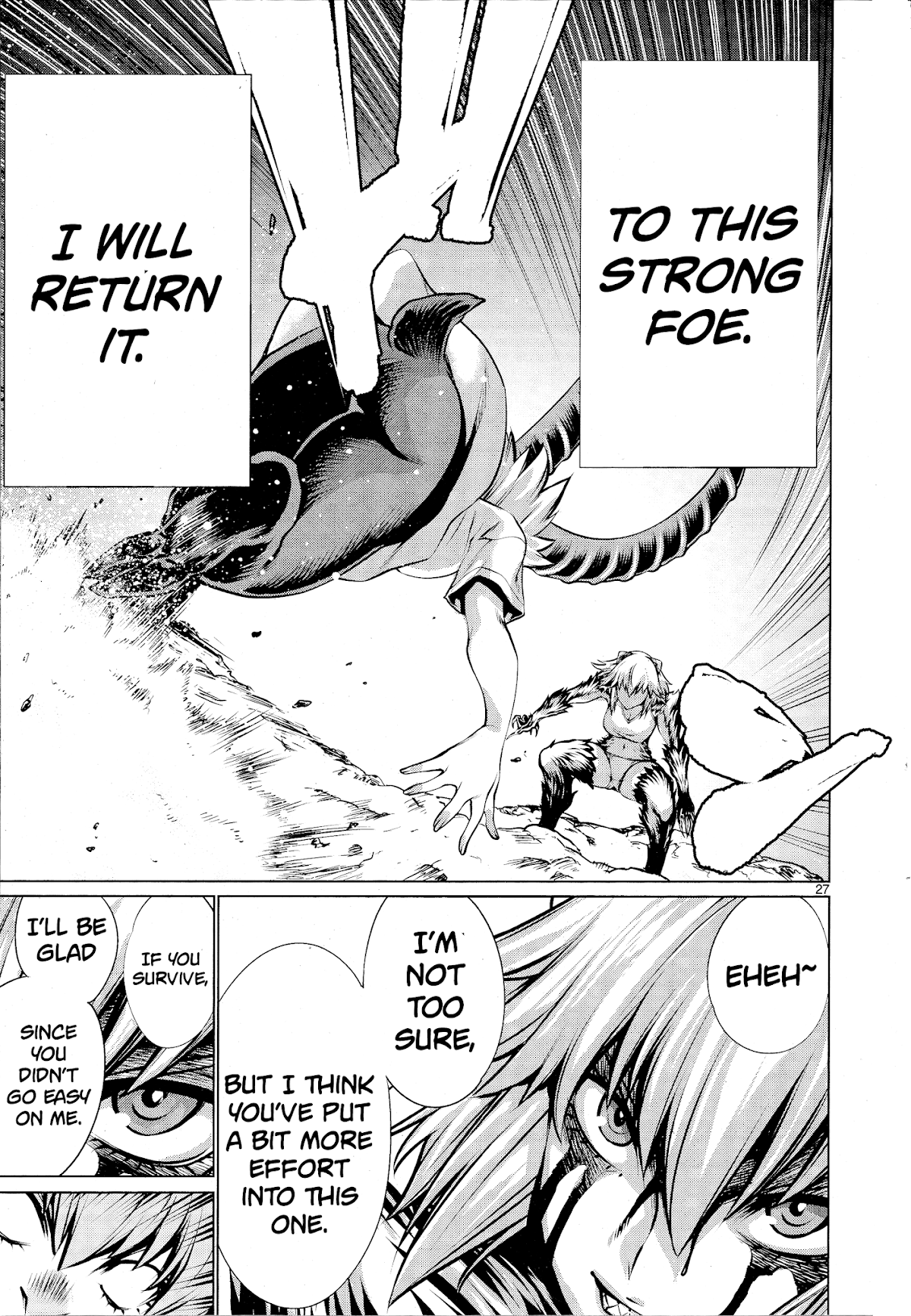 Killing Bites Chapter 78 page 27 - Chapter 78: "I Want To Go Back"