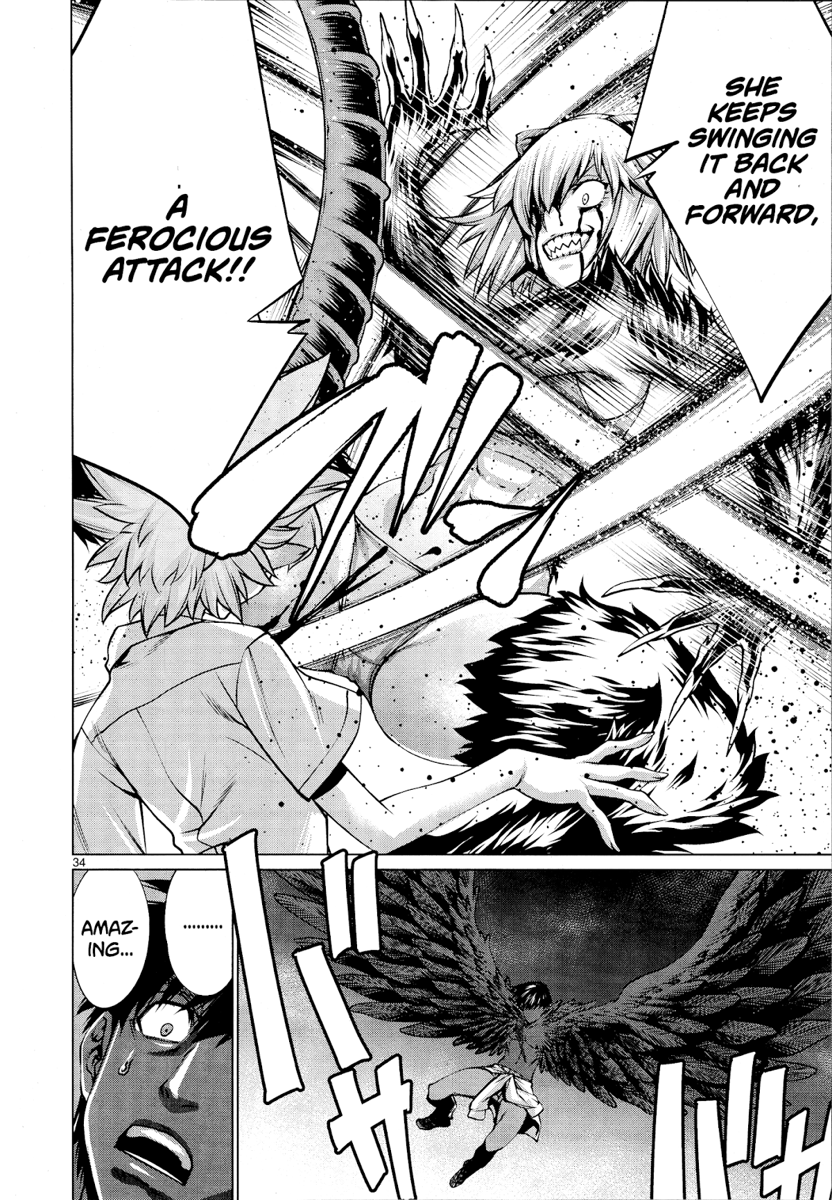 Killing Bites Chapter 78 page 33 - Chapter 78: "I Want To Go Back"