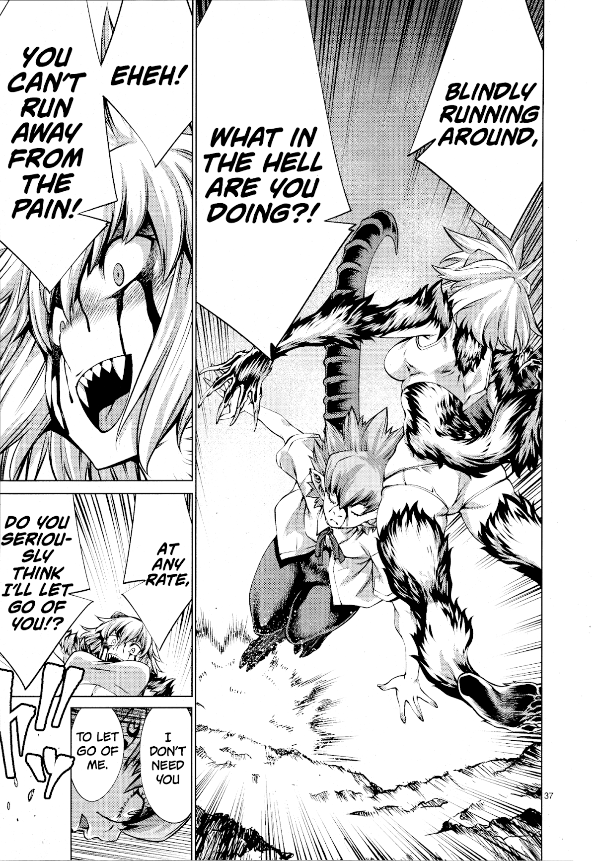 Killing Bites Chapter 78 page 36 - Chapter 78: "I Want To Go Back"