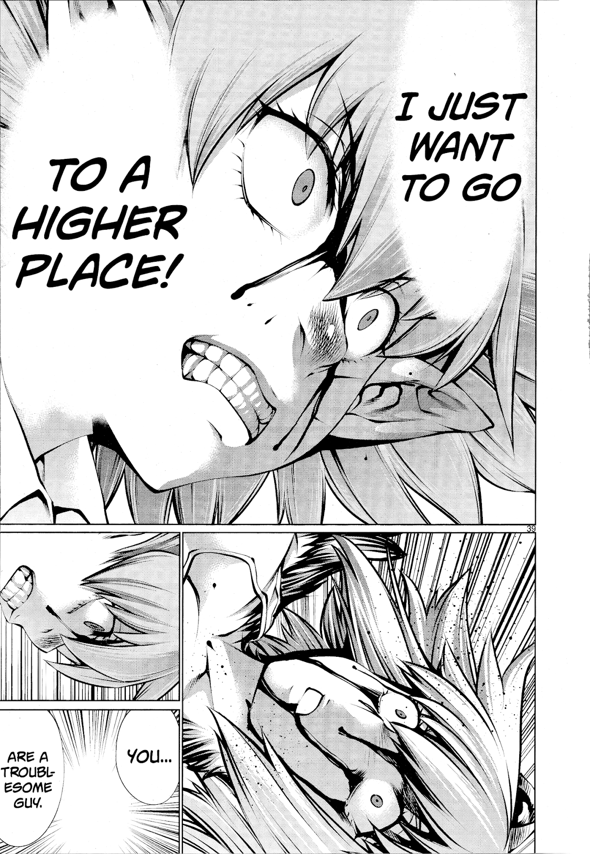 Killing Bites Chapter 78 page 38 - Chapter 78: "I Want To Go Back"